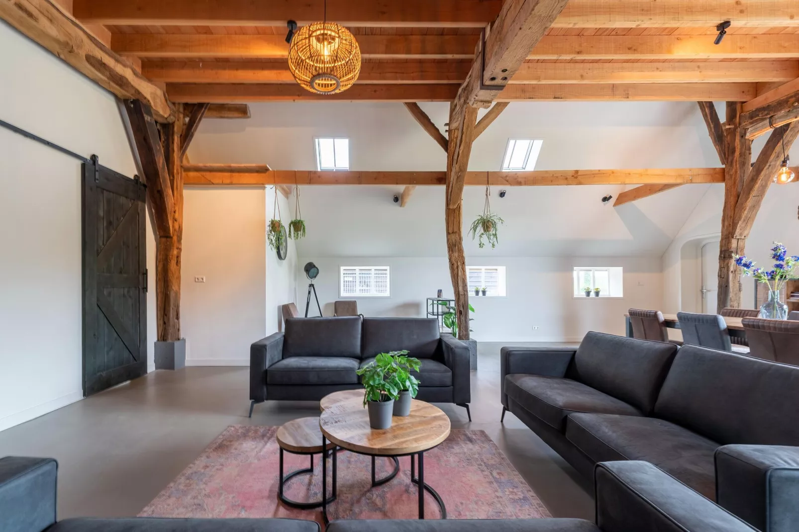 De stakenborg het voor- en achterhuis - Woonkamer