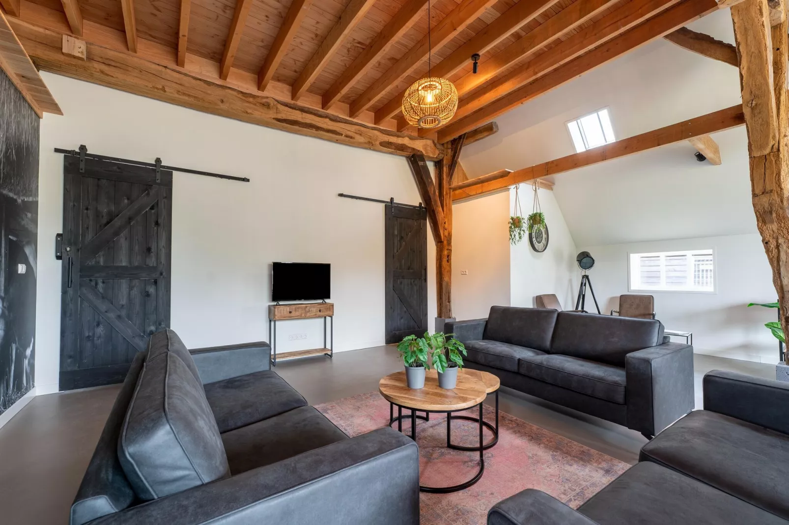 De stakenborg het voor- en achterhuis - Woonkamer