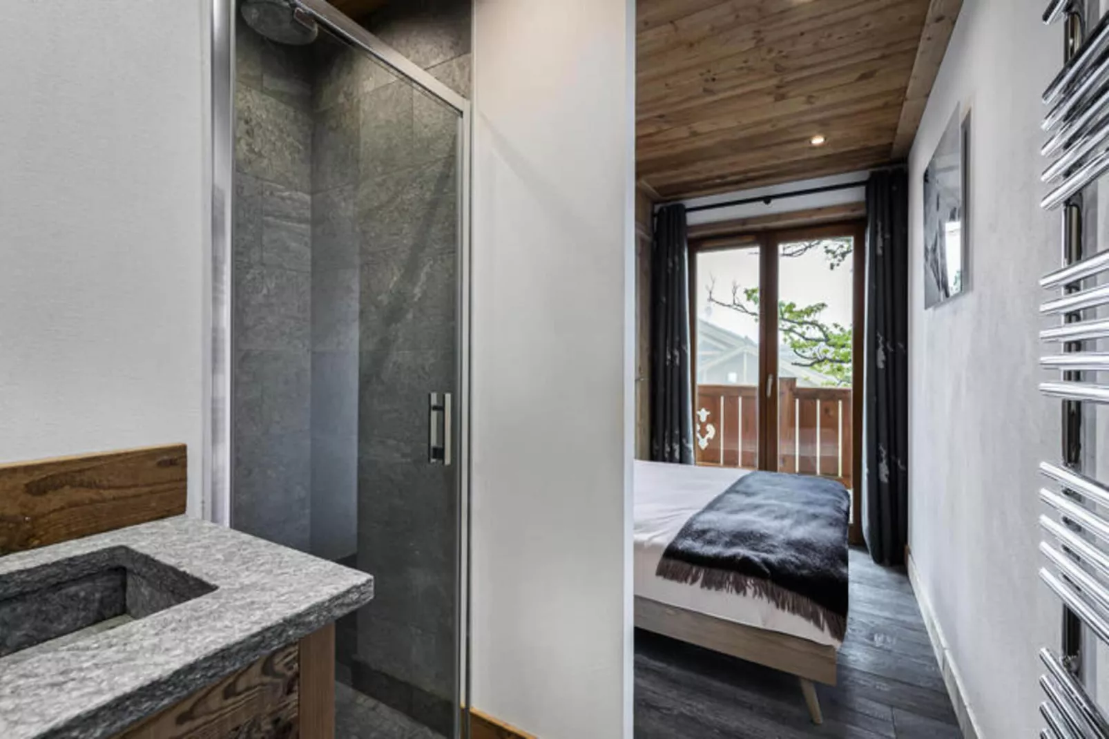 Résidence La Ferme Des Lanches-Slaapkamer