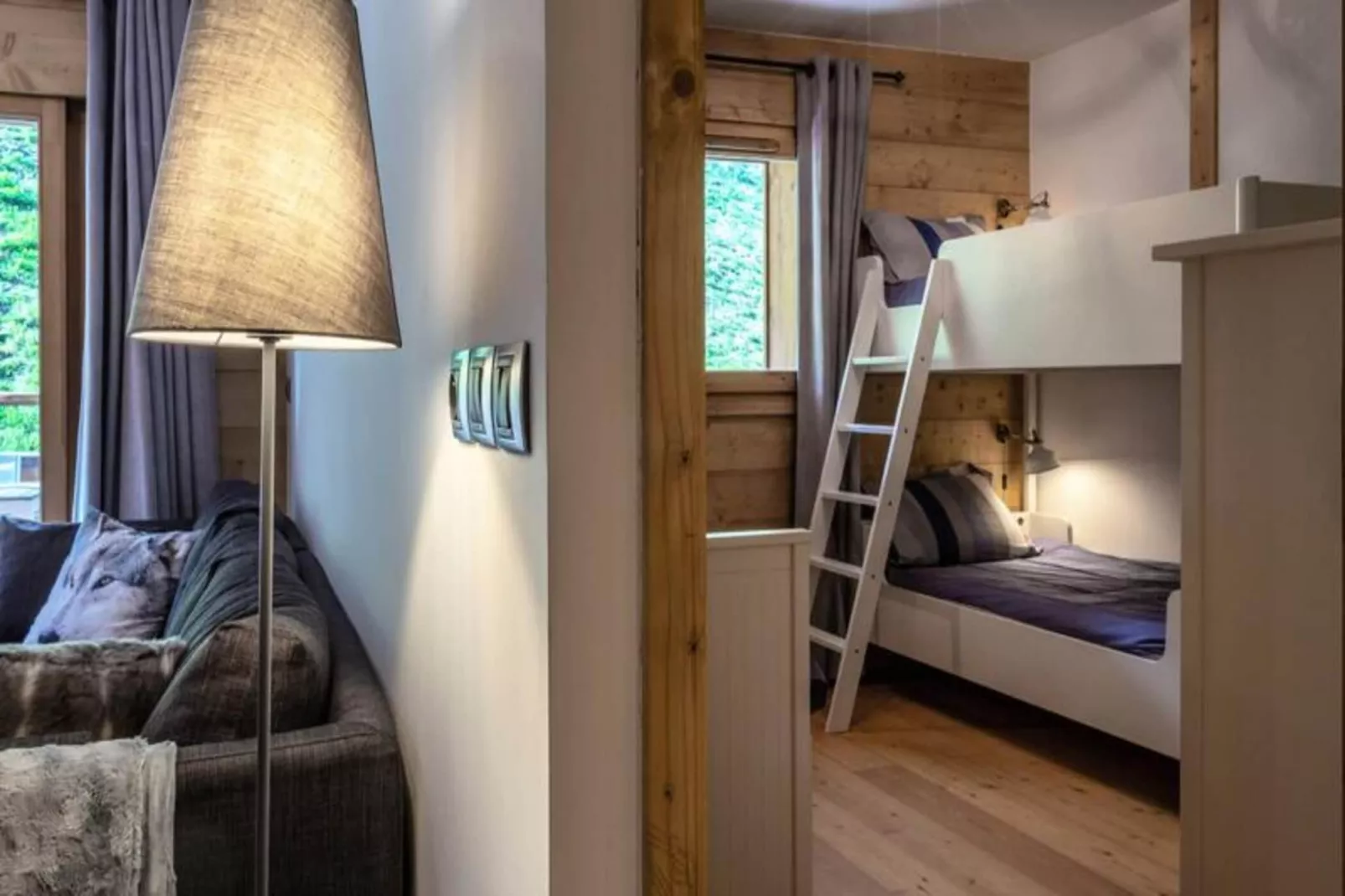 Résidence La Grange Aux Fees-Slaapkamer