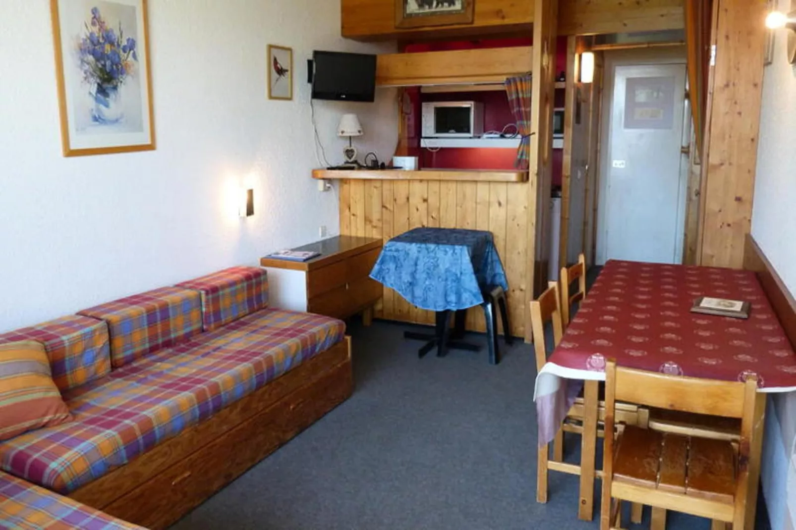 Résidence Bequi-rouge - Woonkamer