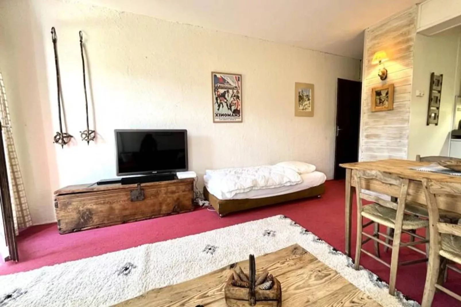 Nid Douillet Au Pied Des Pistes Avec Jardin-Woonkamer