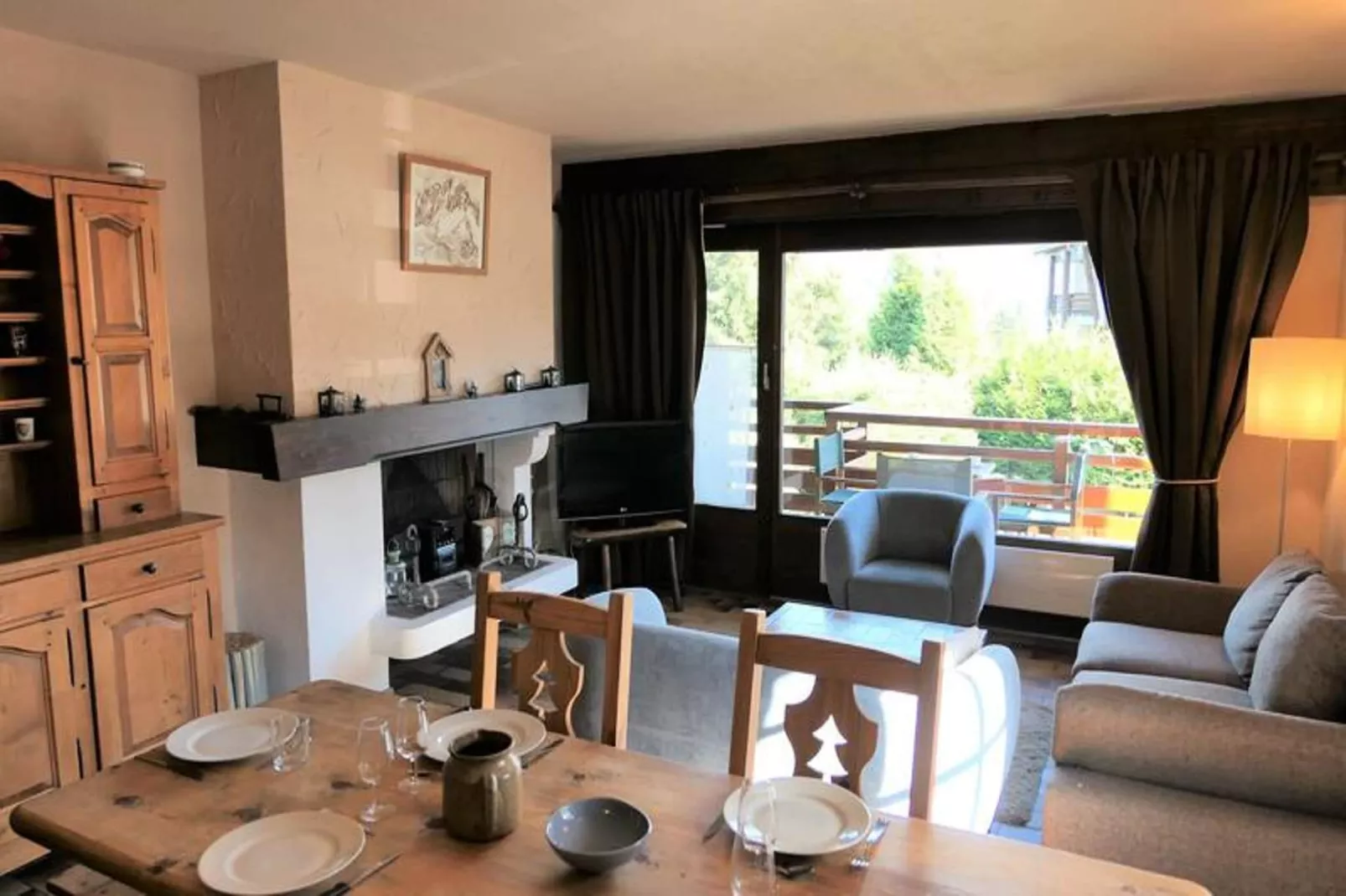 Résidence La Gelinotte-Eetkamer