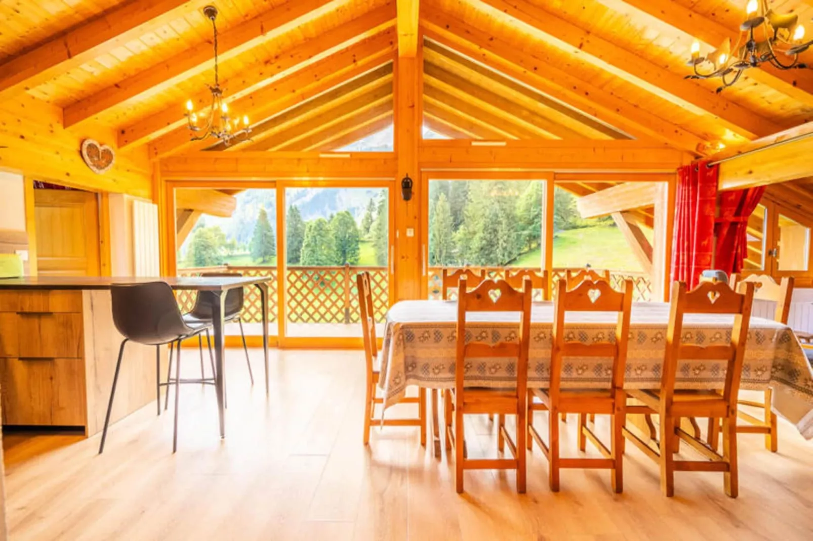 Résidence Les Balcons A-Eetkamer