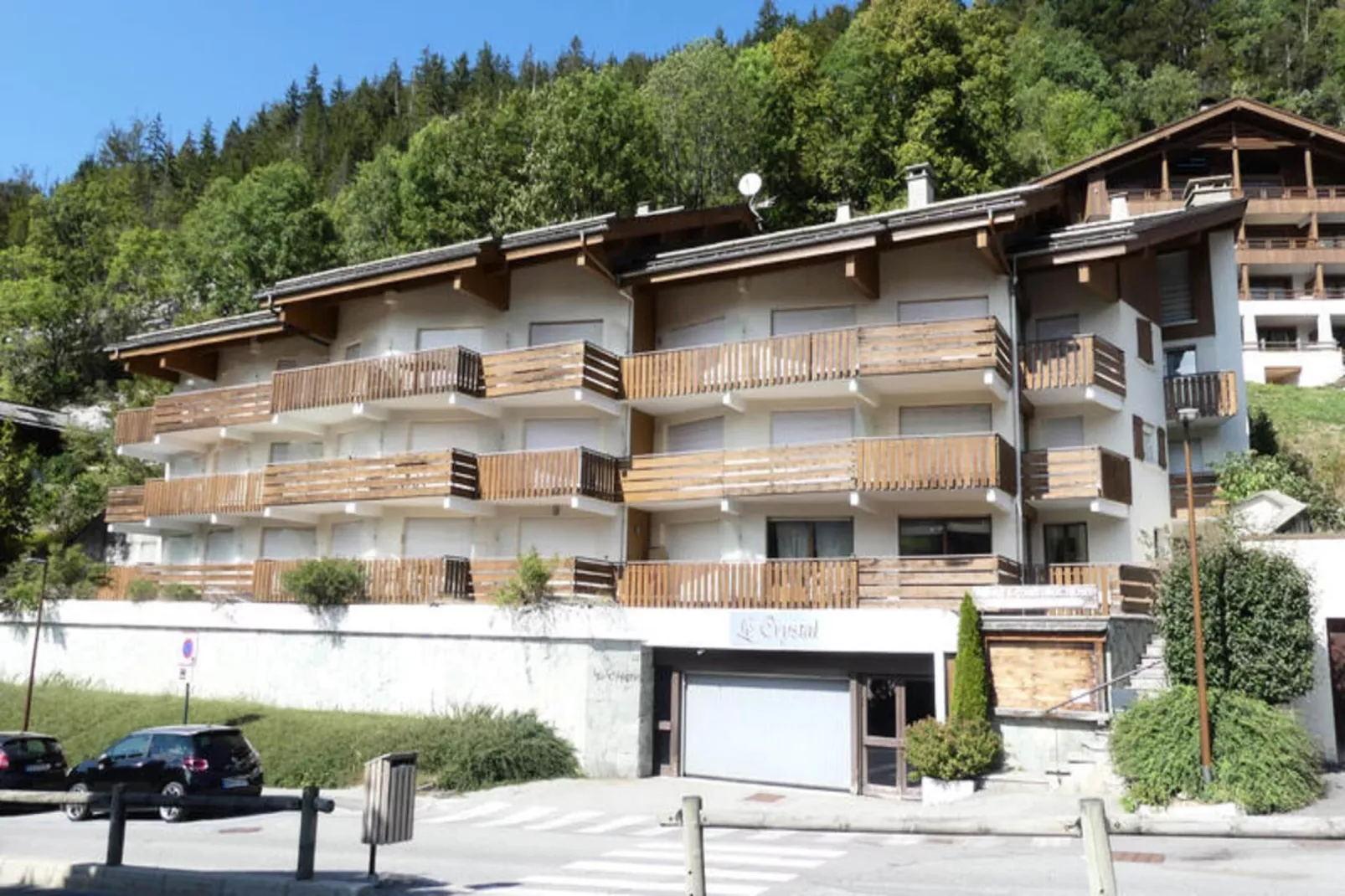 Appartements à La Clusaz-Buitenkant zomer