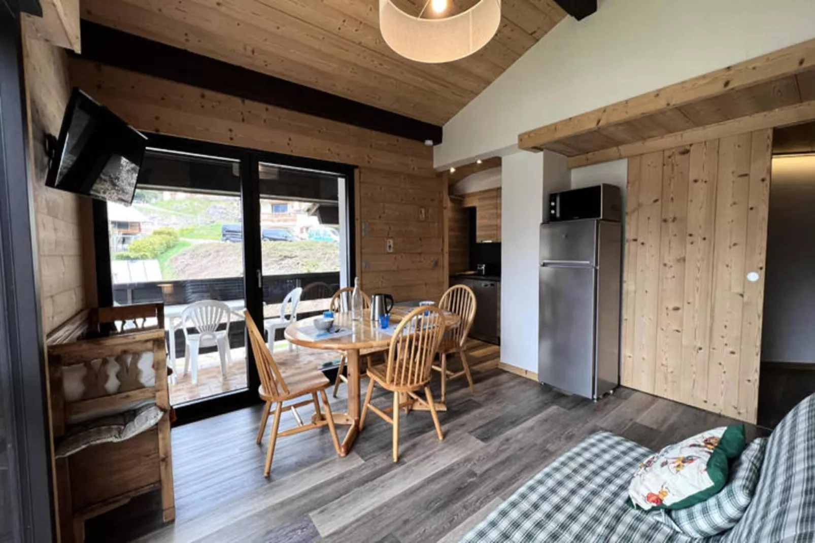 Appartements à La Clusaz-Eetkamer