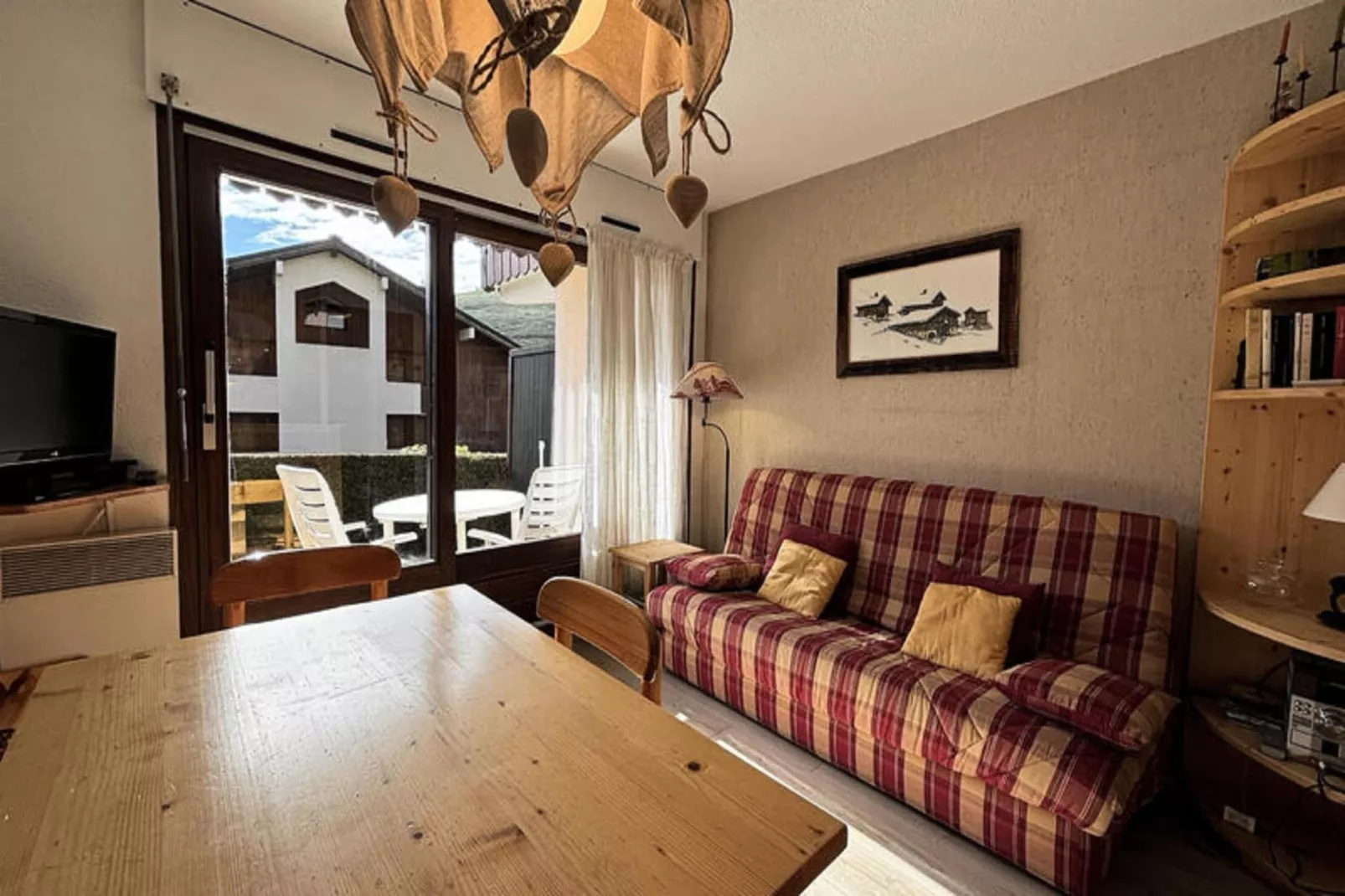 Appartements à La Clusaz-Woonkamer