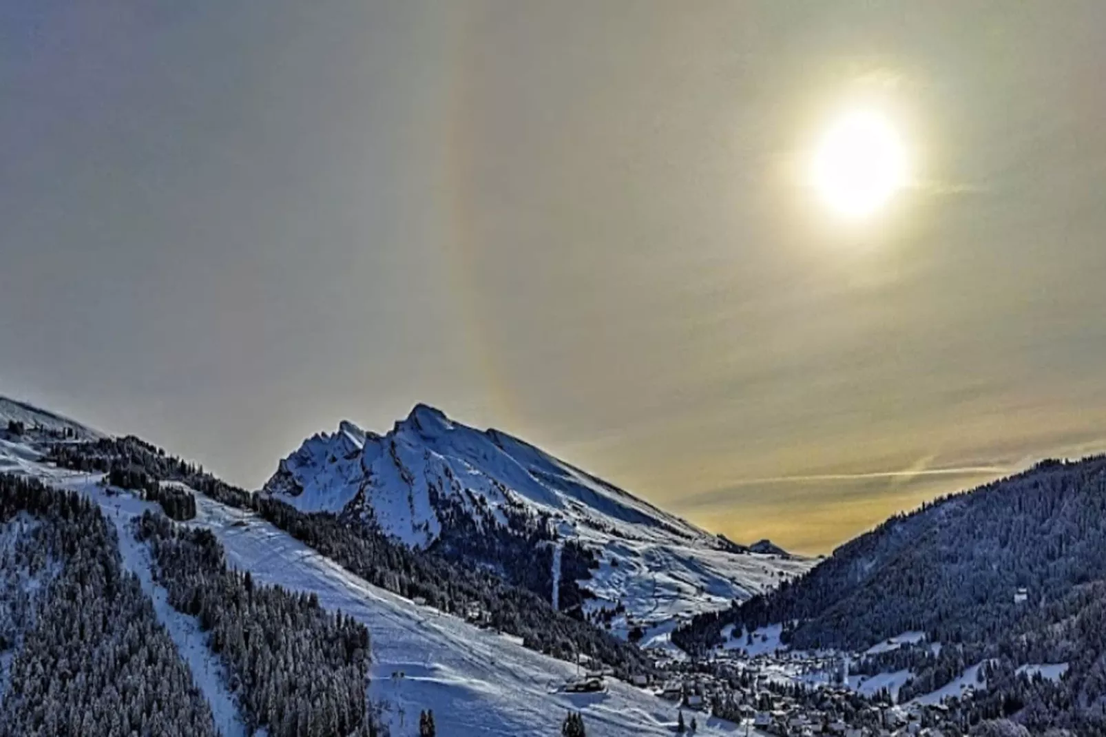 Résidence Les Cimes*****-Gebied winter 5km