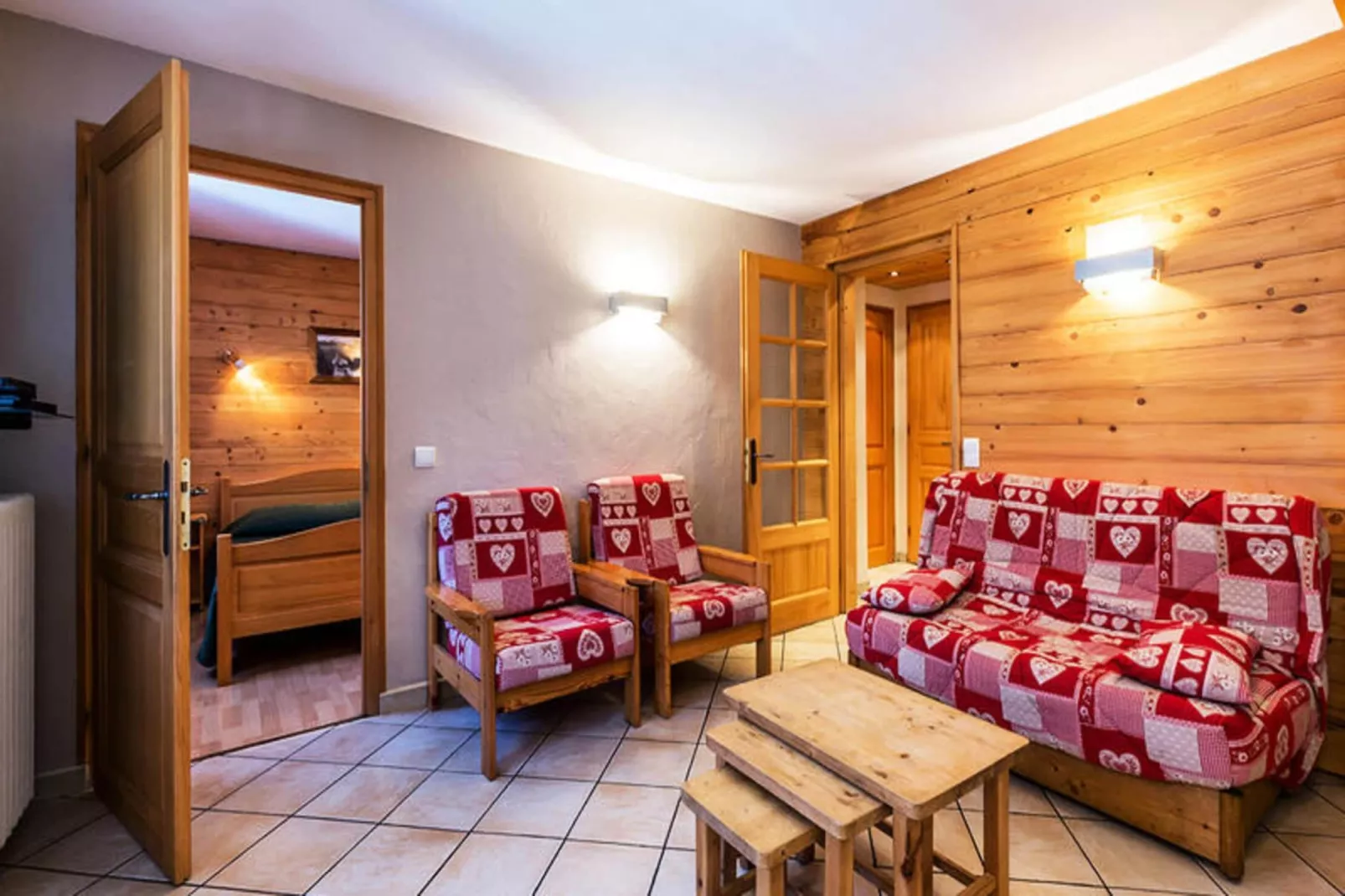 Résidence Gentianes-Woonkamer