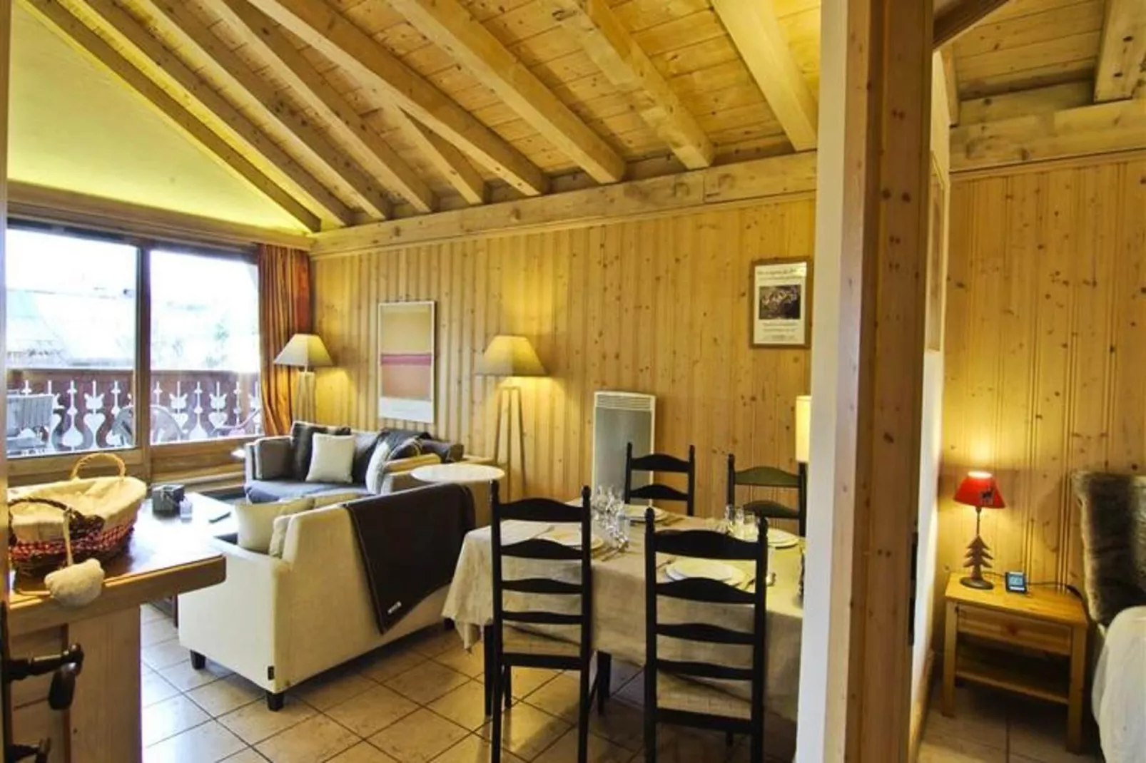 Chalets Du Savoy-Woonkamer