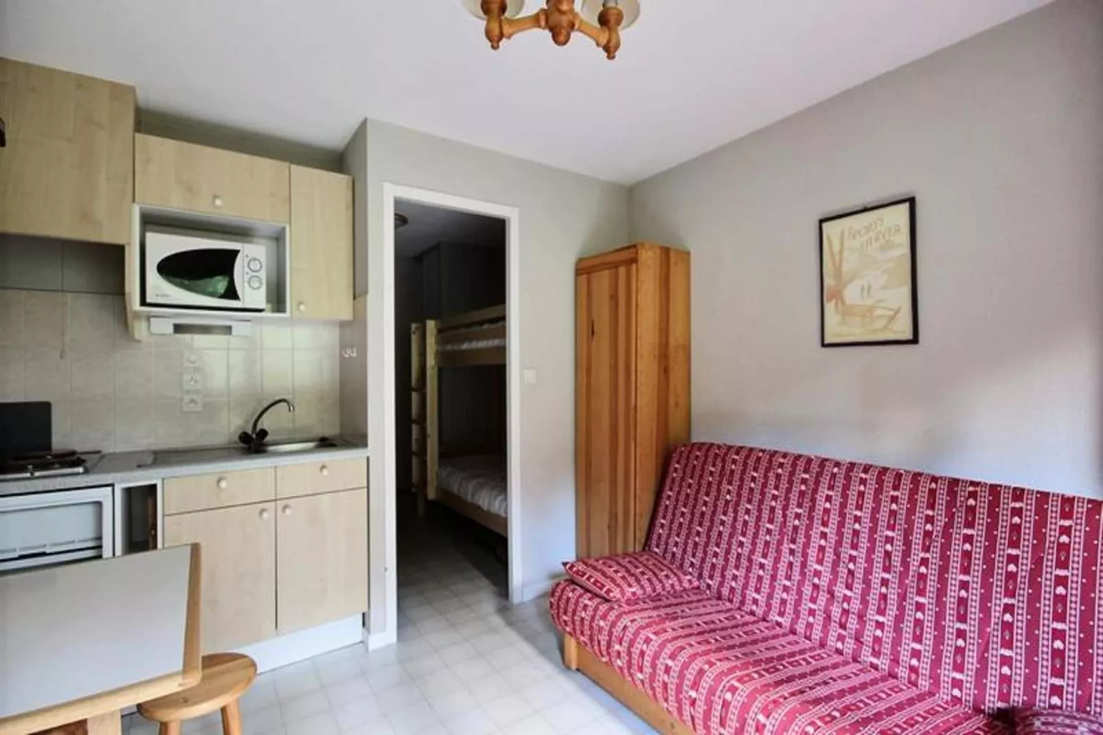 Studio à Saint Jean d'Aulps-Keuken