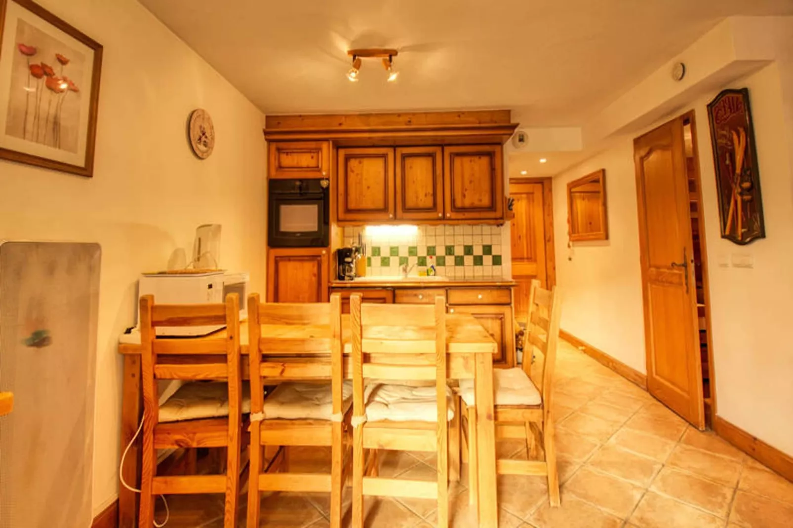 Résidence Refuge De L'alpage Bat F-Eetkamer