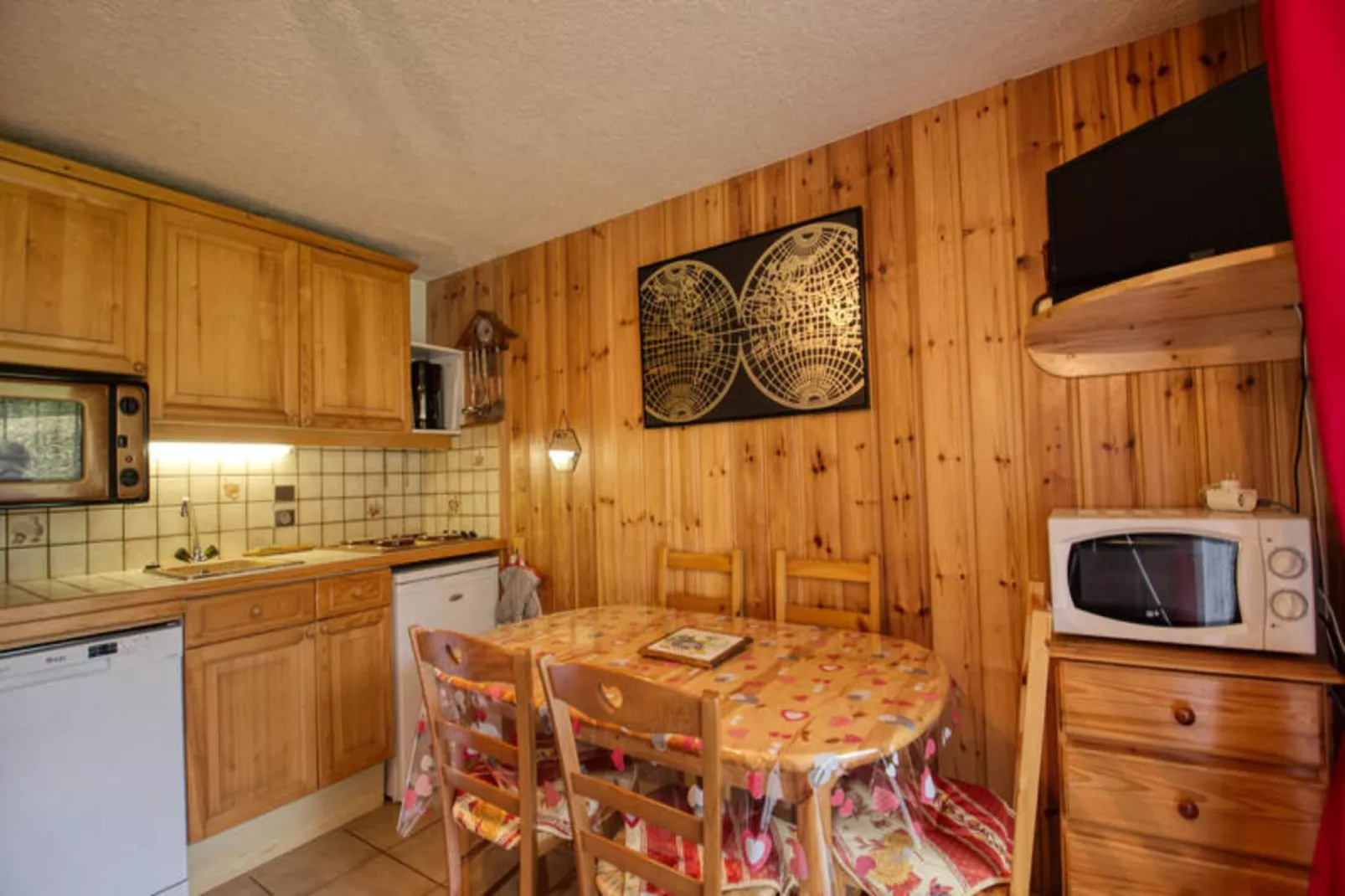 Résidence Les Mouflons-Eetkamer