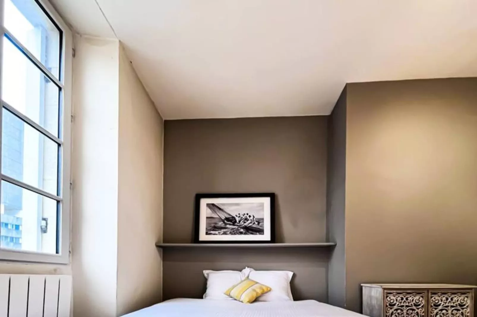 Charmant Appartement Pour 4 Dans Le Centre Ville De Bordeaux-Slaapkamer