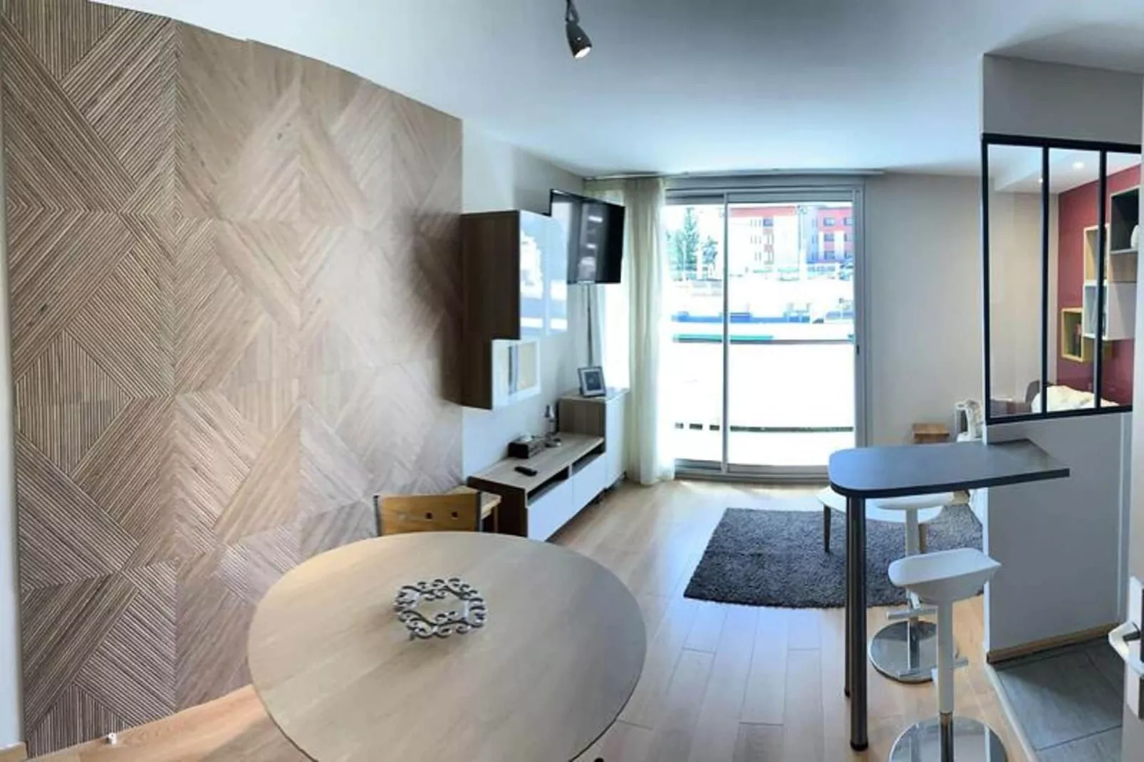 Résidence Vallee Blanche-Woonkamer