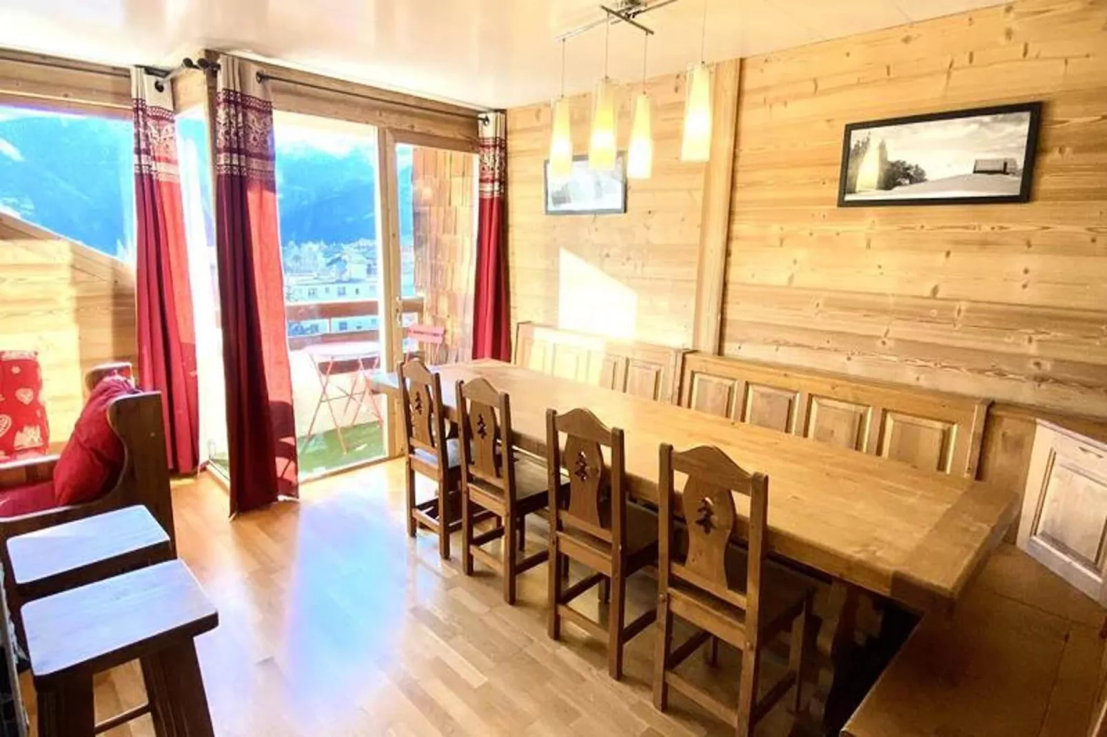 Résidence Les Bleuets-Eetkamer