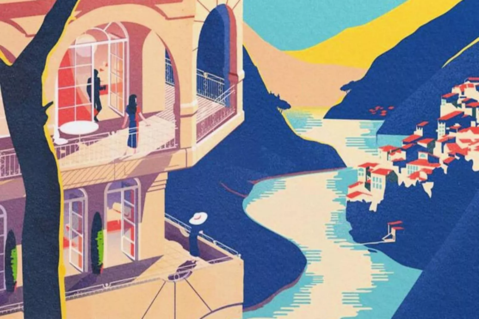 Résidence Maryland. Vue Mer Port Haliguen Plage Du Porigo-Woonkamer