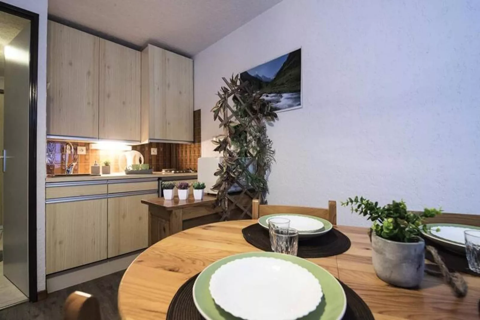 Résidence Aurette:port Bielh-Eetkamer