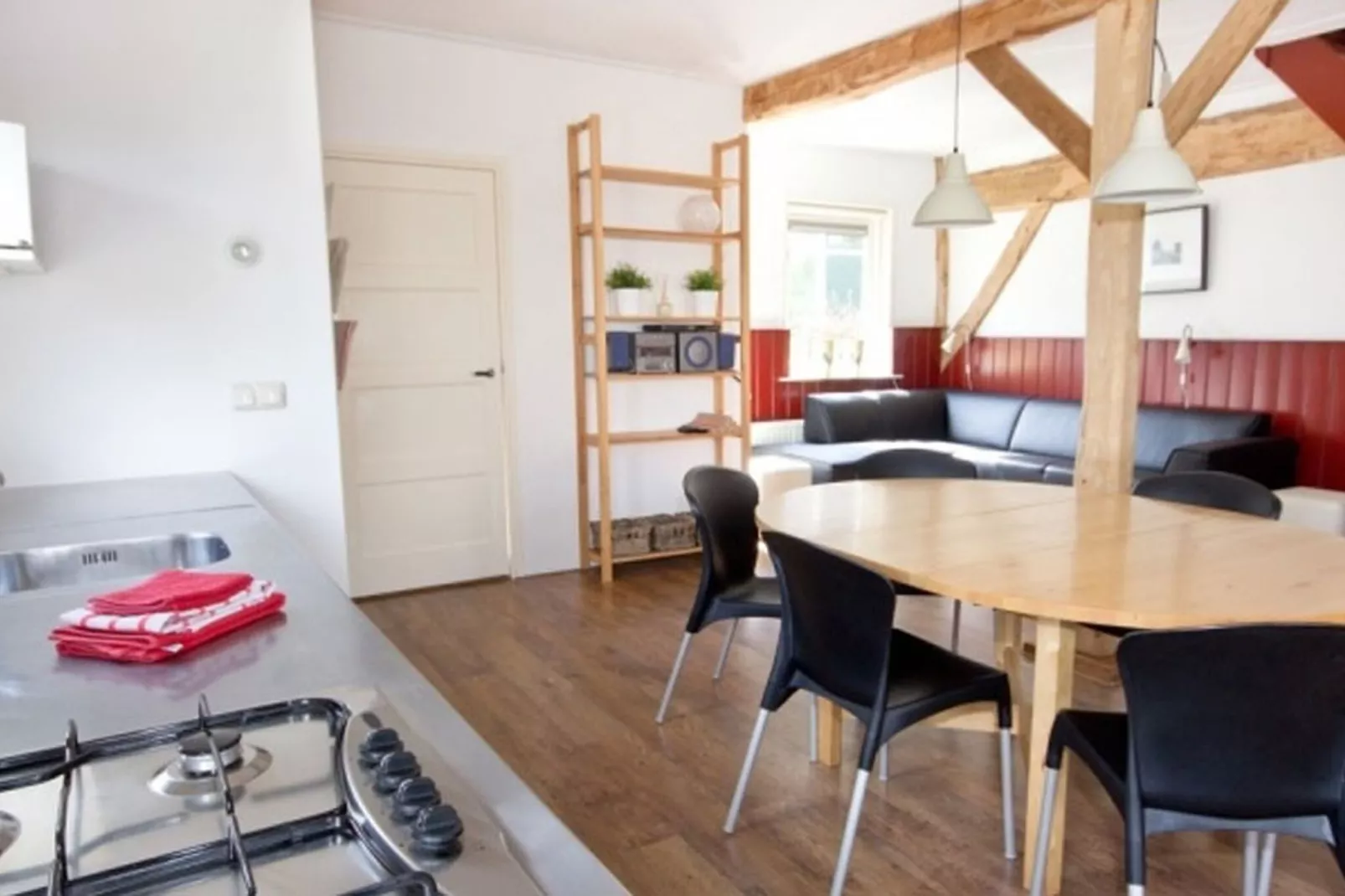 Vakantiewoning Juttepeer-Woonkamer