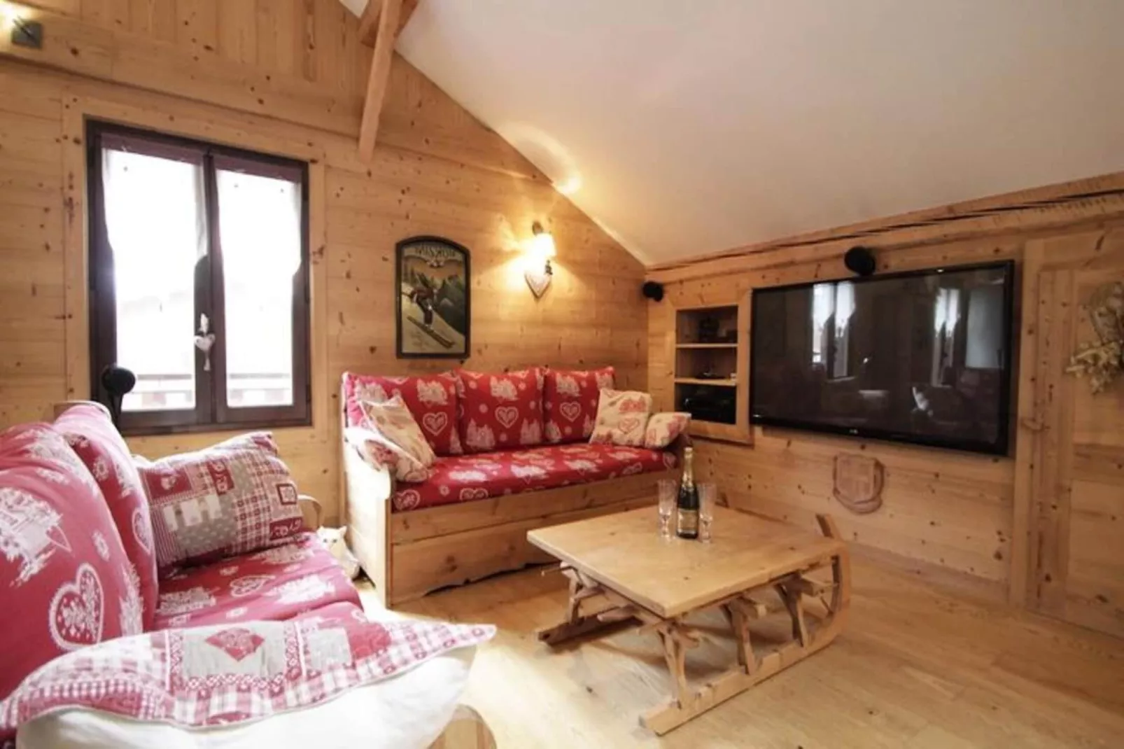 Chalet Le Tilleul - Woonkamer