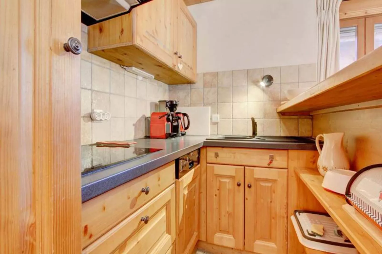 Résidence Le Lodge-Keuken