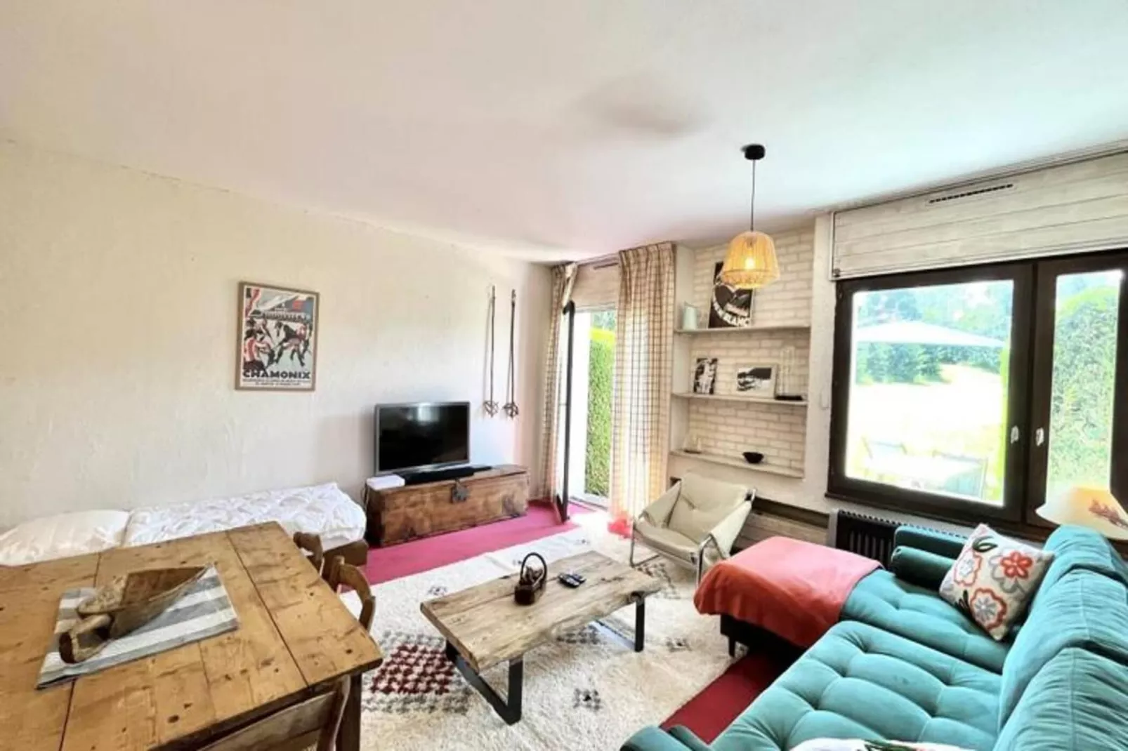 Nid Douillet Au Pied Des Pistes Avec Jardin-Woonkamer