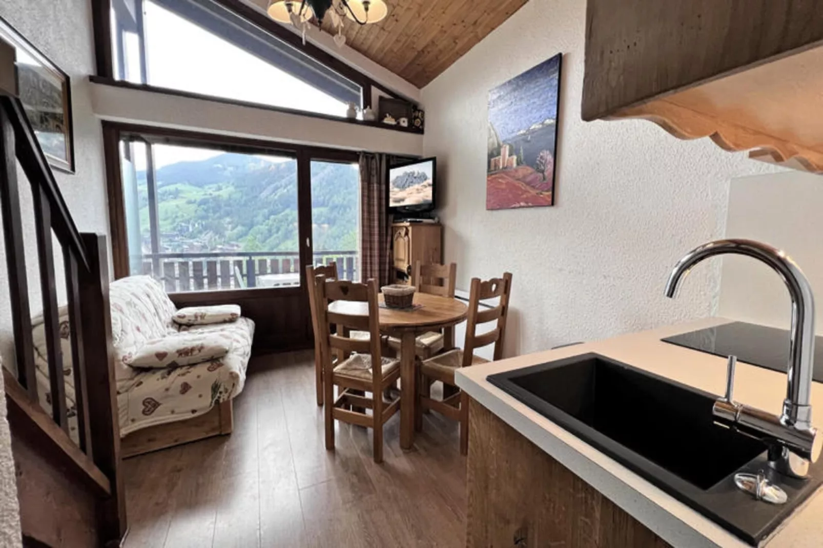 Appartements à La Clusaz-Keuken