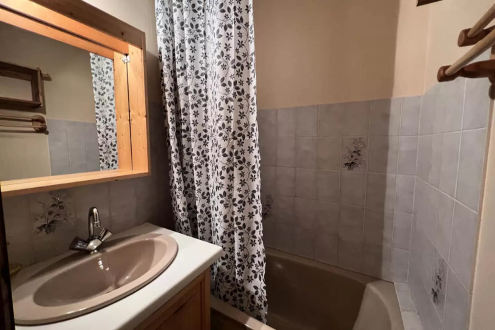 Studio à La Clusaz-Badkamer