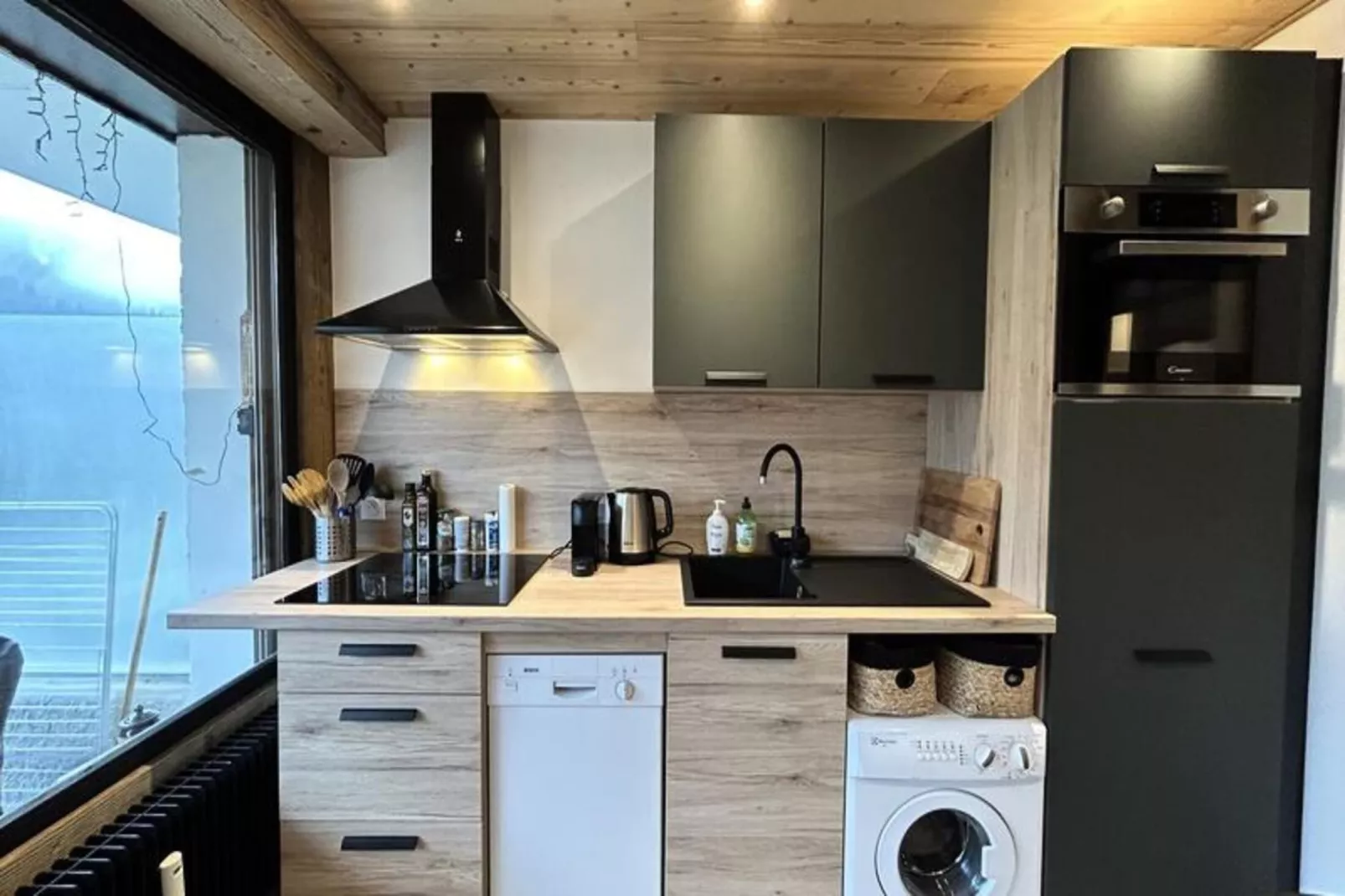 Résidence La Pointe Des Verres-Keuken