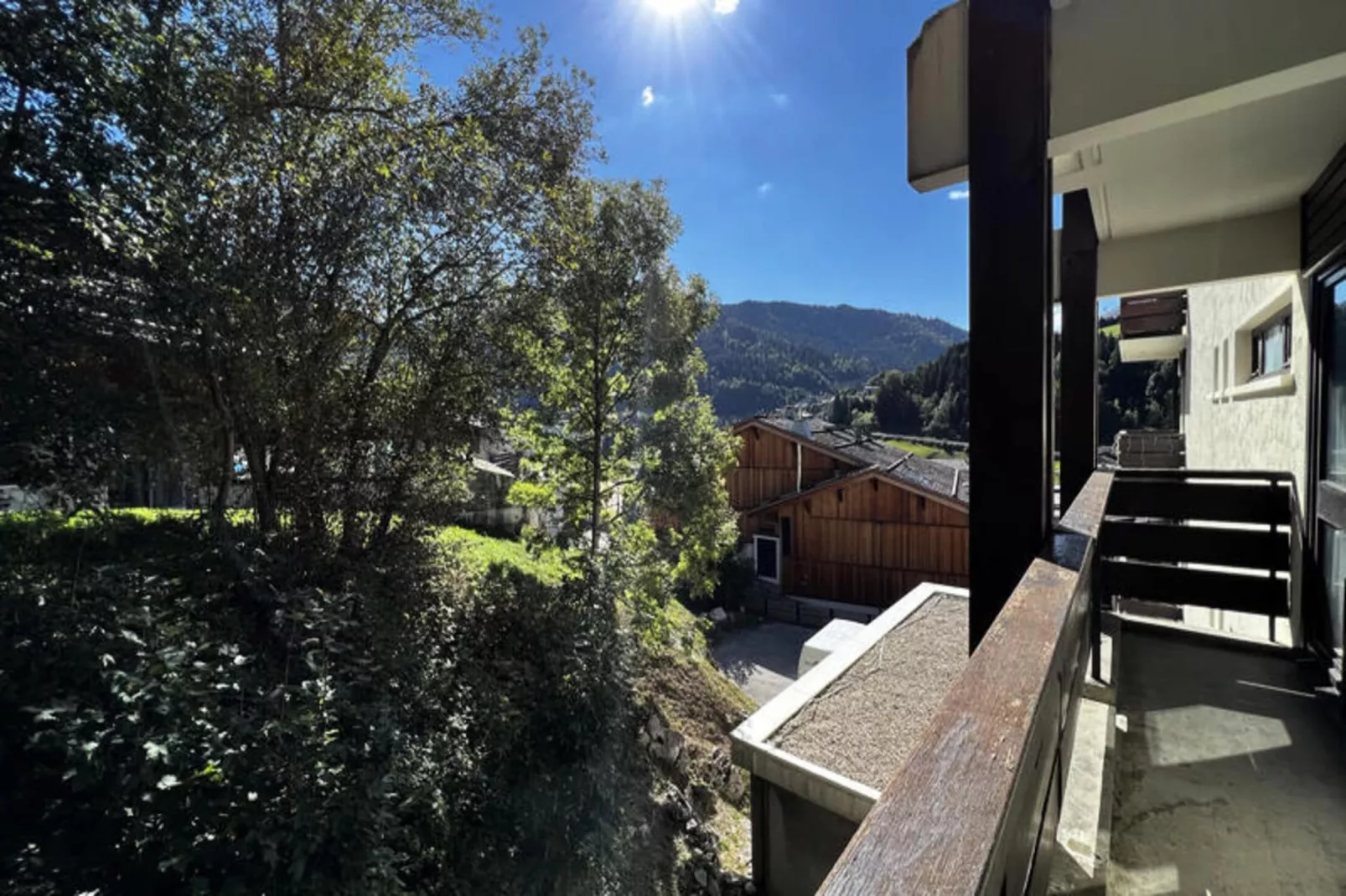 Appartements à La Clusaz-Terrasbalkon