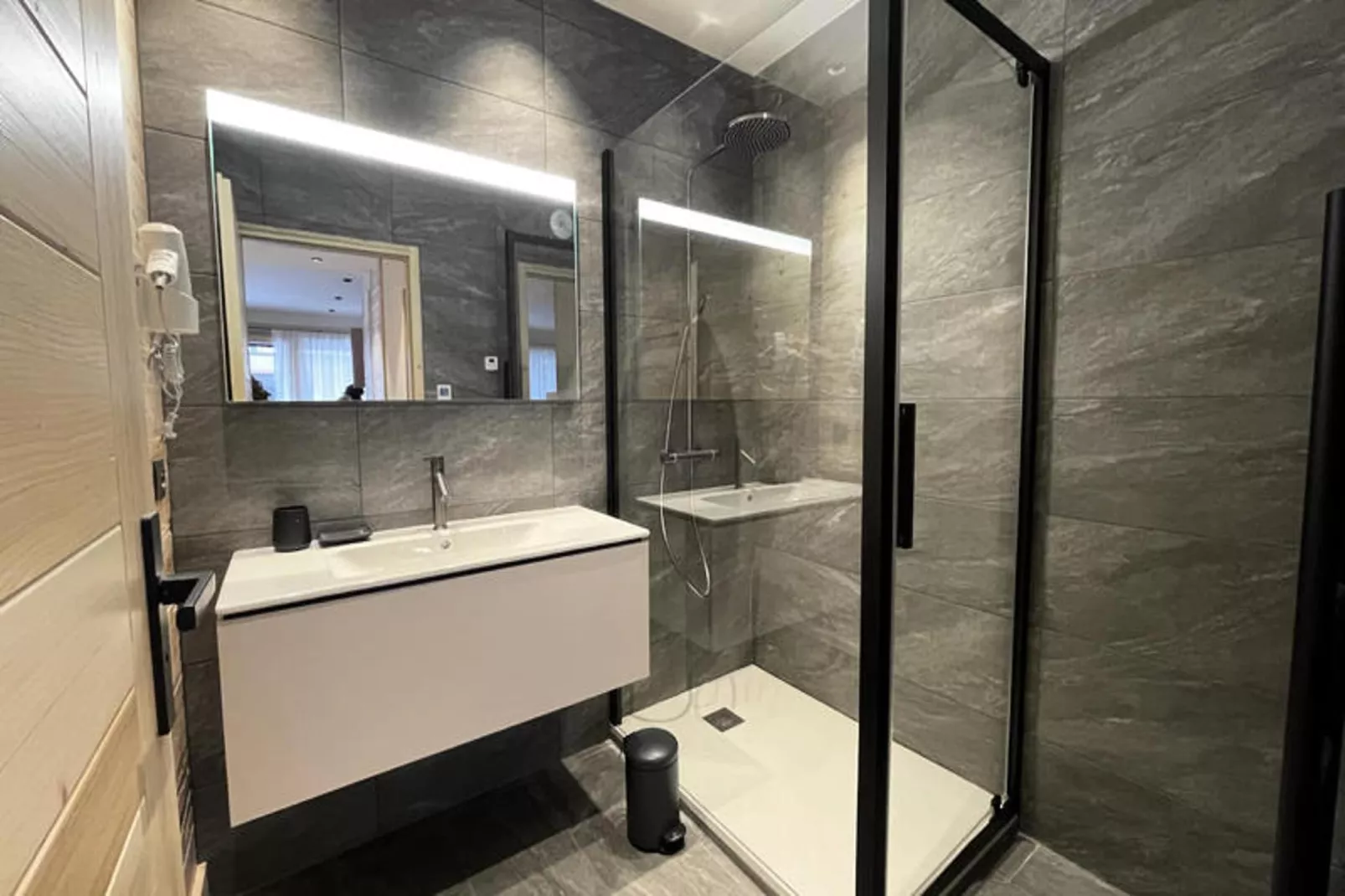 Appartements à La Clusaz-Badkamer