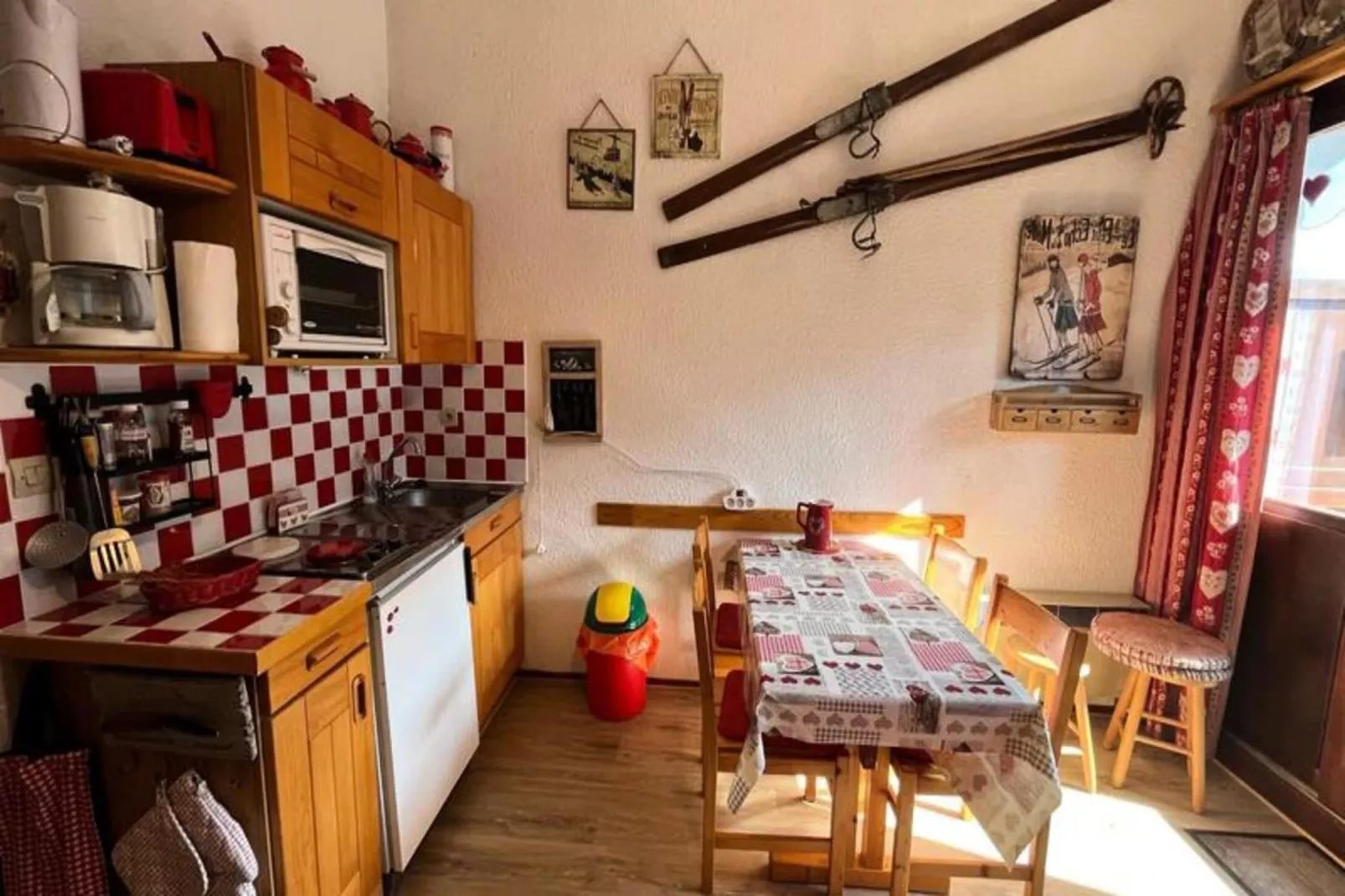 Résidence Chaumiere Des Neiges-Keuken