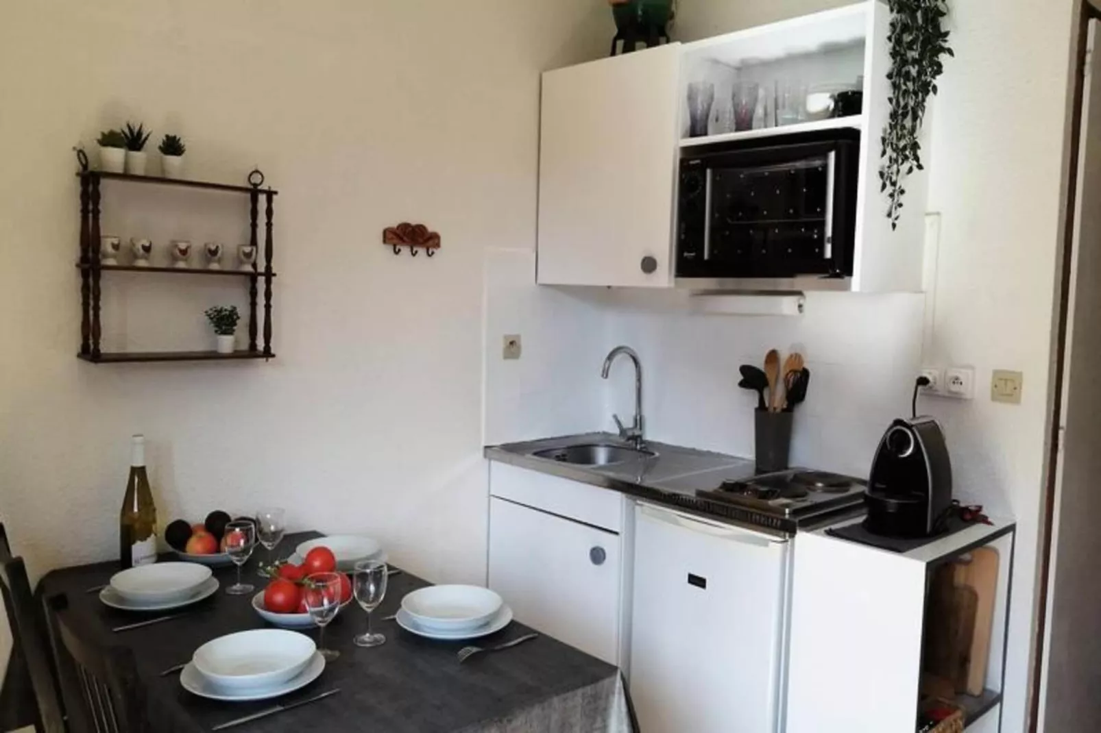 Résidence Chaumiere Des Neiges-Keuken