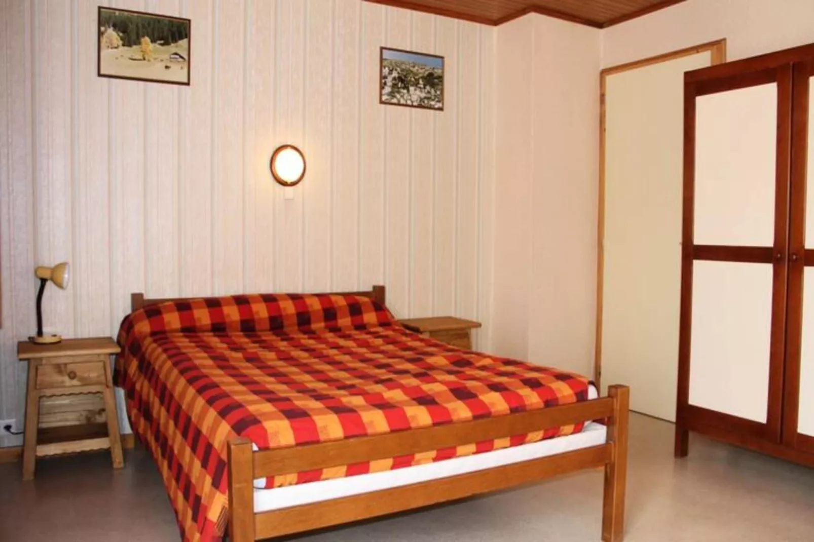 Appartement 7 pers. dans chalet classé 2*-Slaapkamer