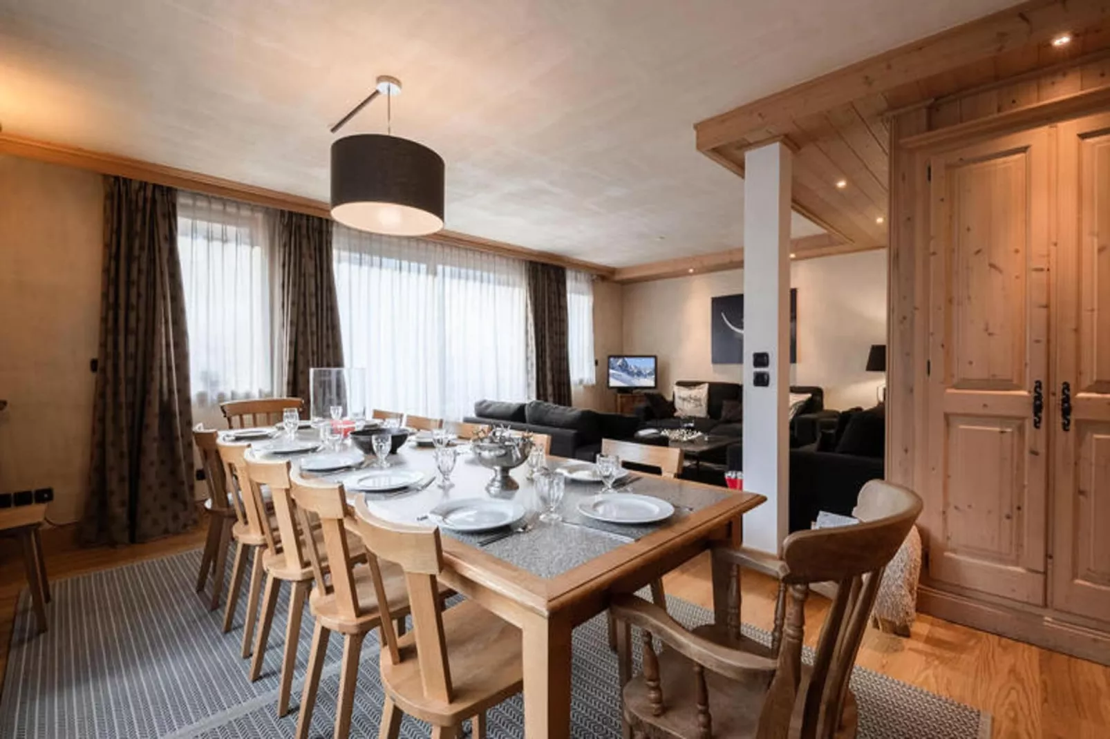 Chalets Du Savoy-Eetkamer