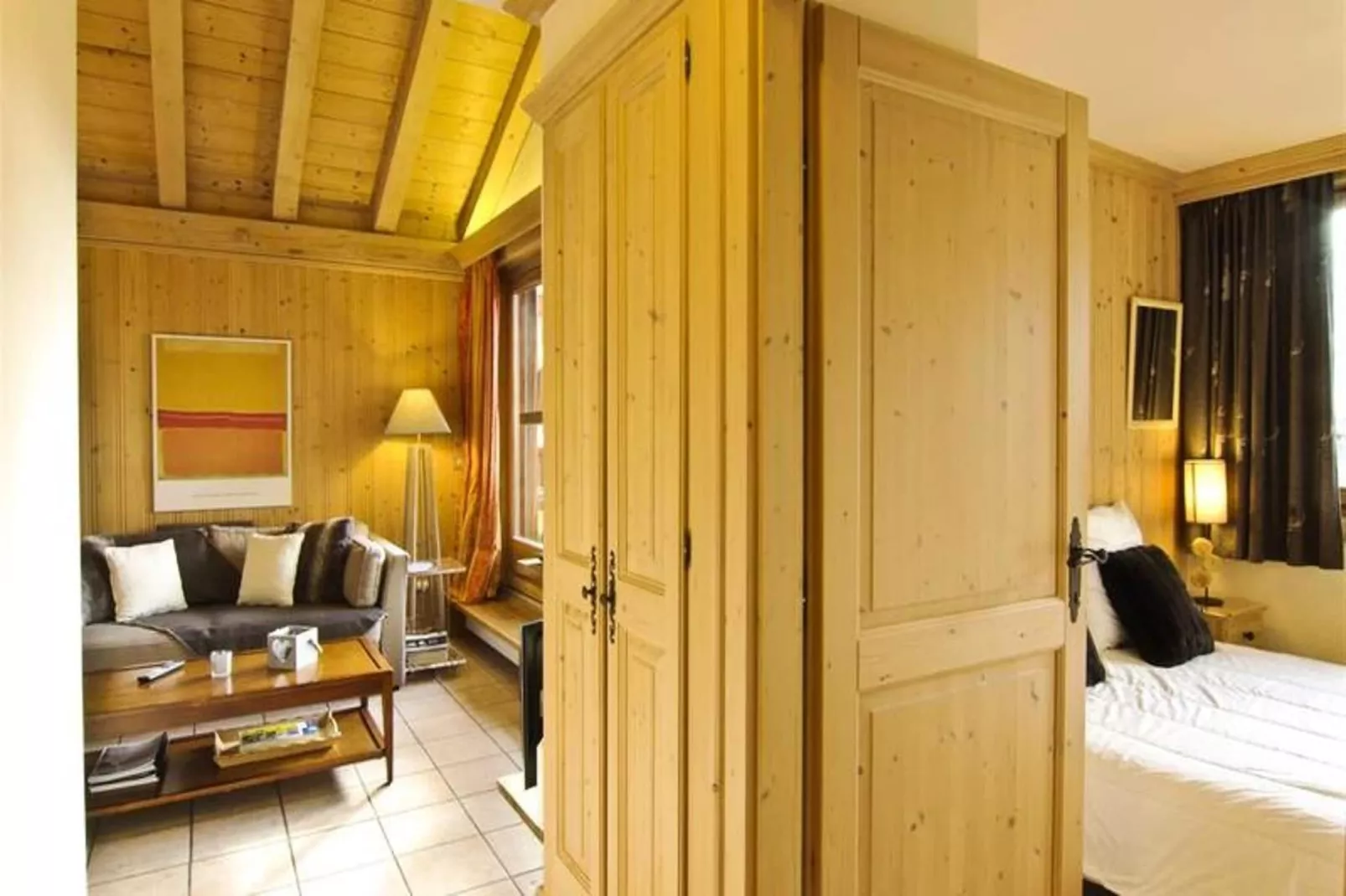 Chalets Du Savoy-Woonkamer