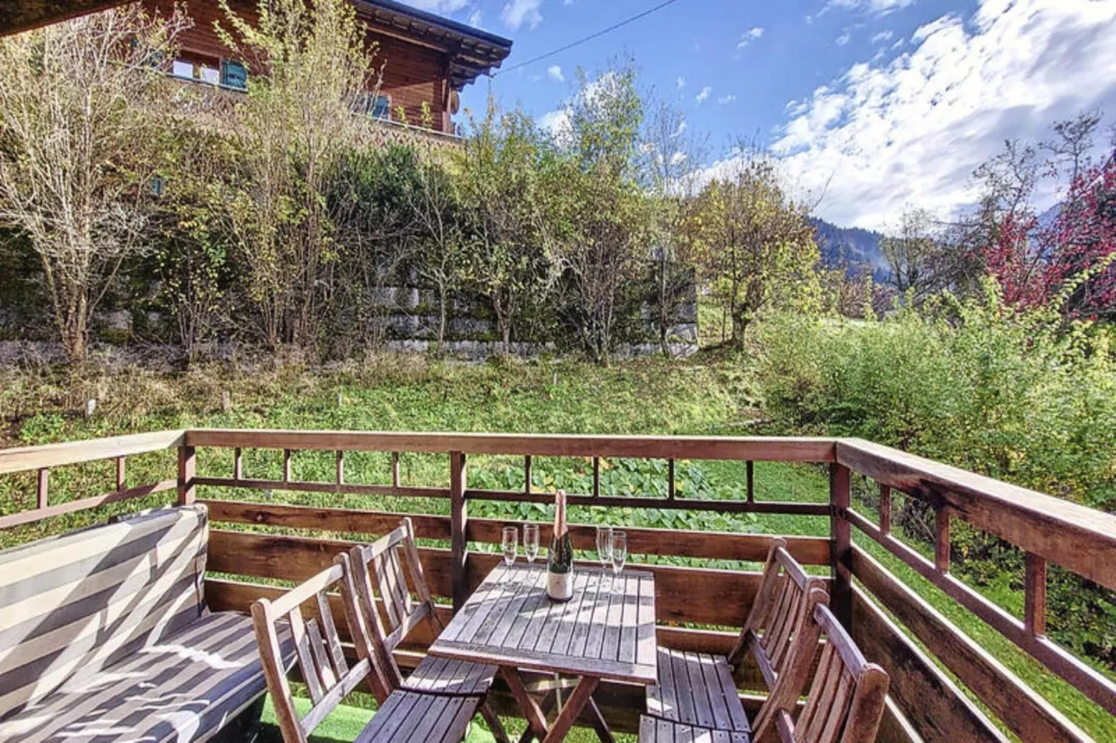 Appartements à Morzine-Terrasbalkon