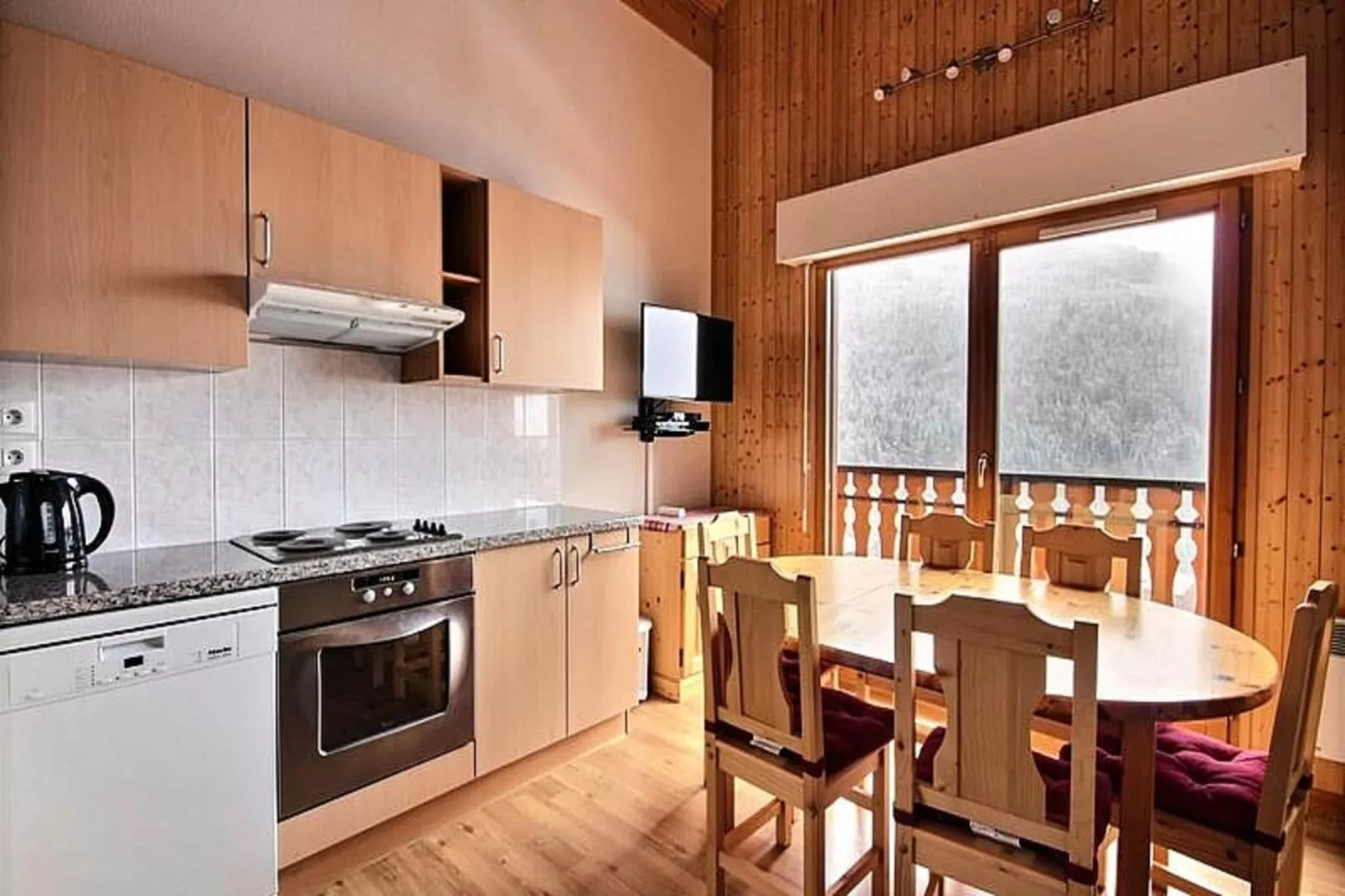 Appartements à Saint Jean d'Aulps-Keuken