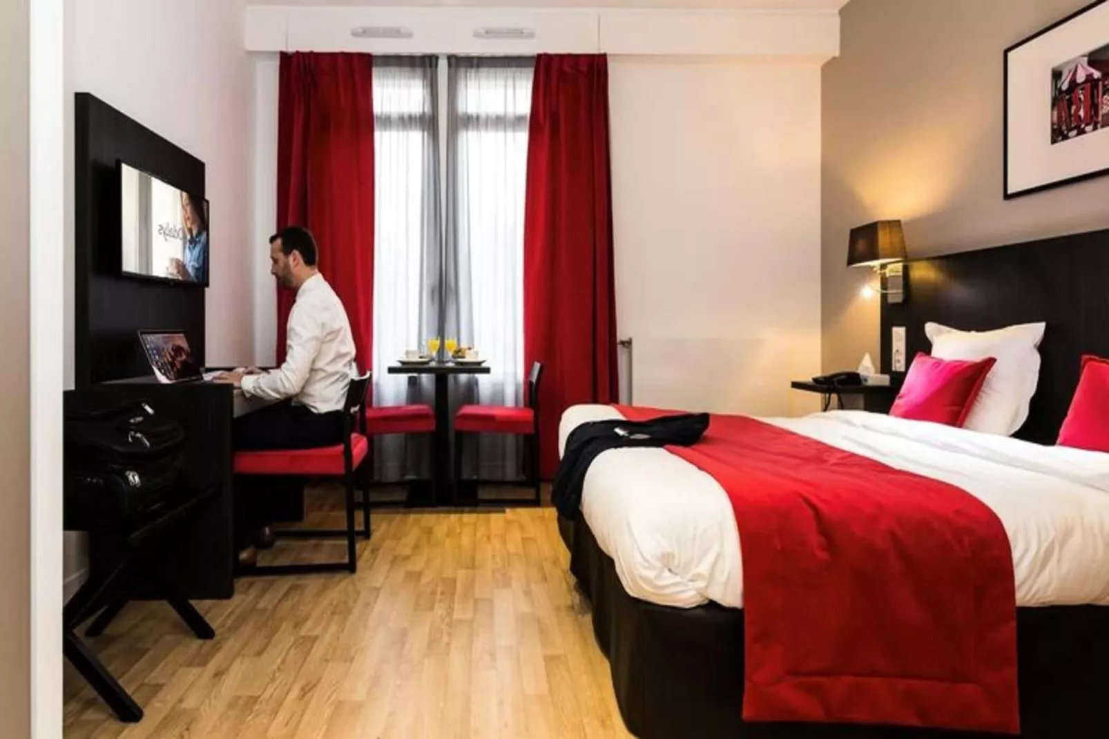 Appart'hôtel Odalys Montmartre-Slaapkamer