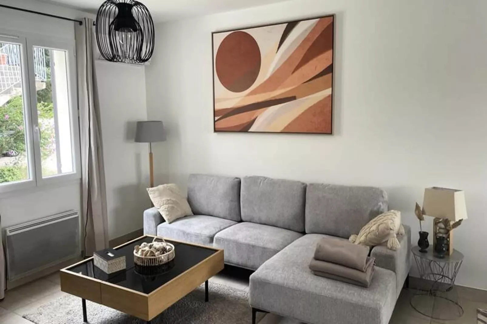 Villa Lisa - Piscine Chauff&eacute;e Proche Du Centre Historique-Woonkamer