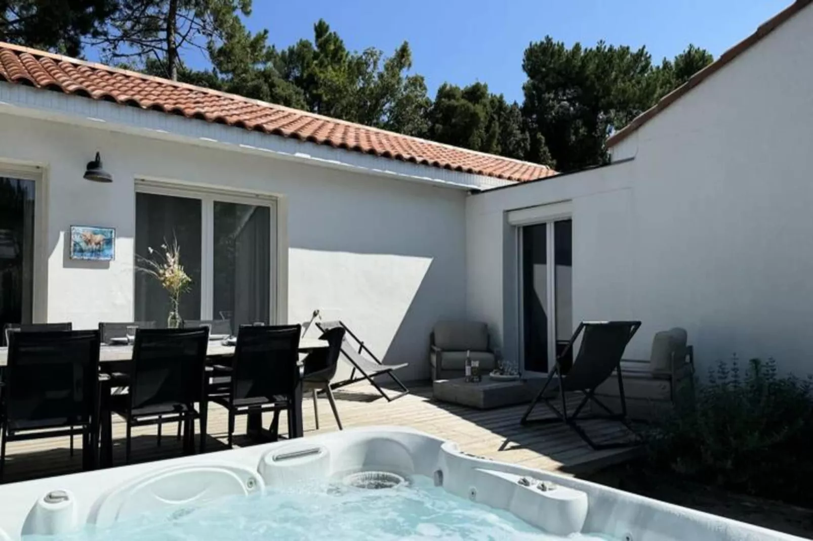 Villa Inde - Domaine Le Sherwood-Buitenkant zomer