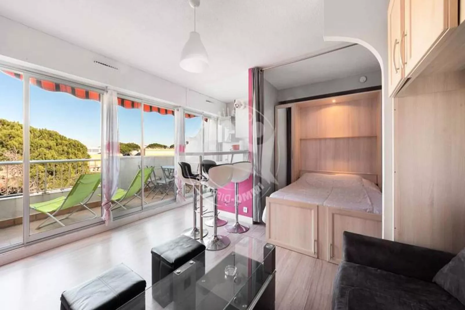 Résidence "le St Louis"-Terrasbalkon