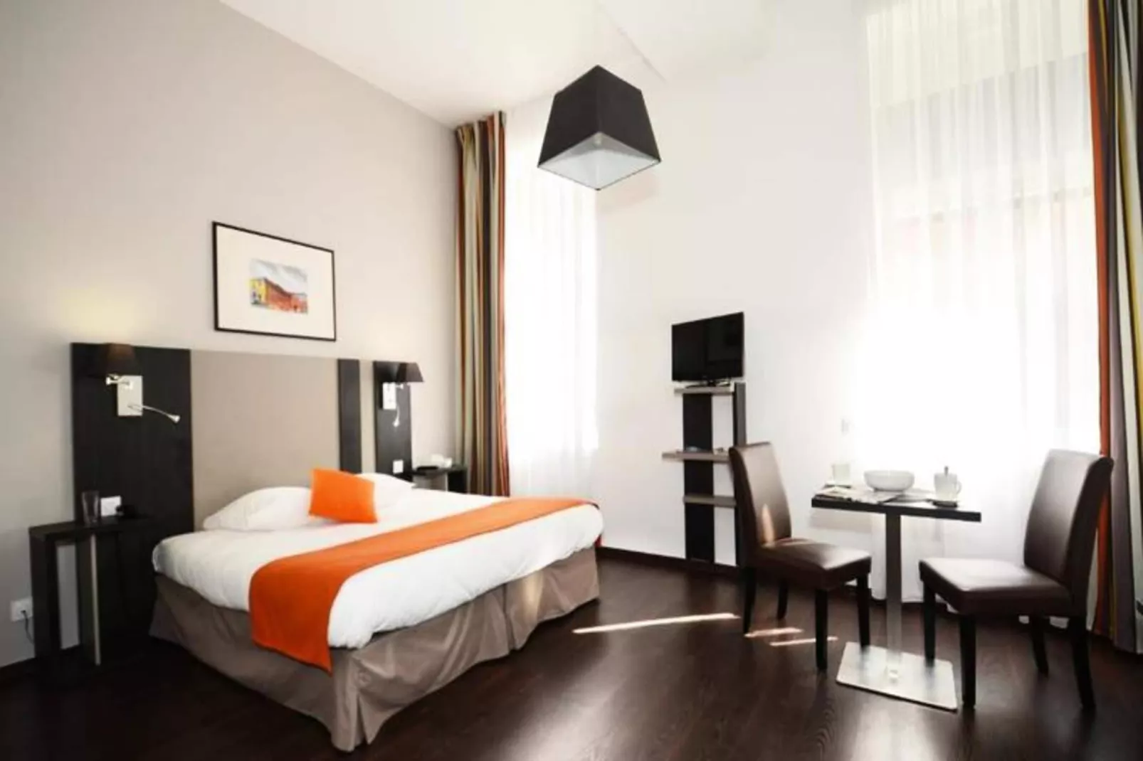 Appart'hôtel Odalys Colombélie-Slaapkamer