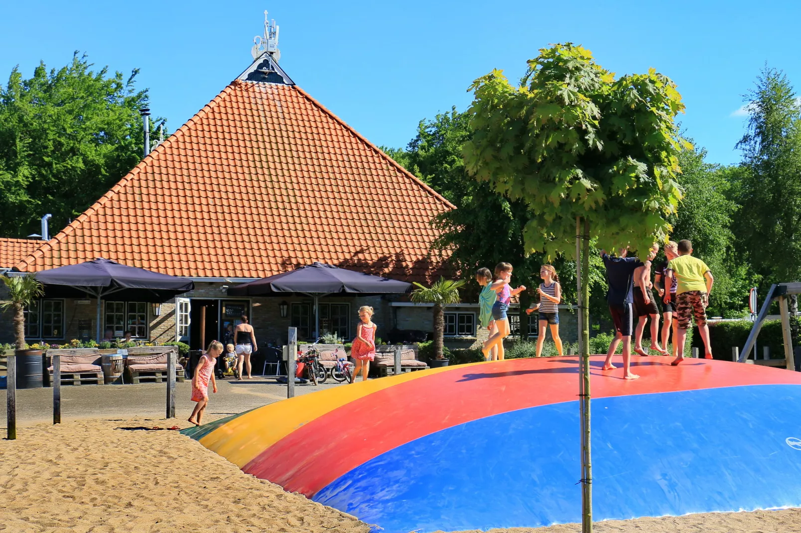 Landgoed Eysinga State 4-Gebieden zomer 5km