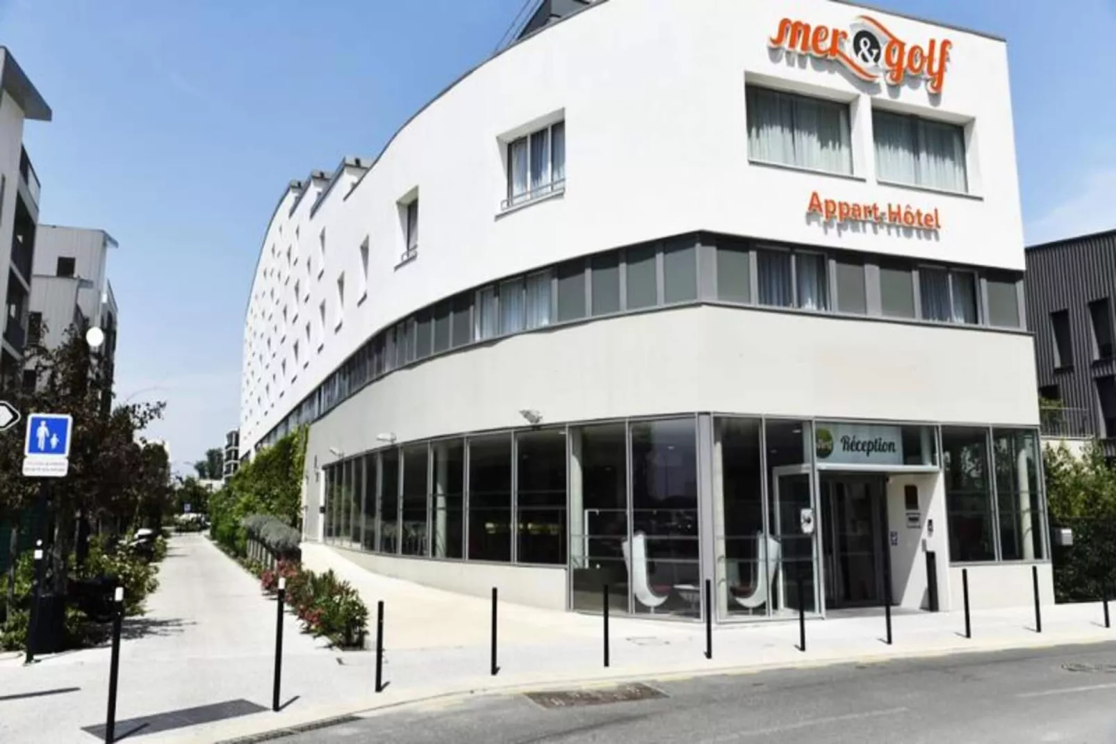 Appart'Hôtel Mer & Golf Bordeaux Bassins à Flot***-Slaapkamer