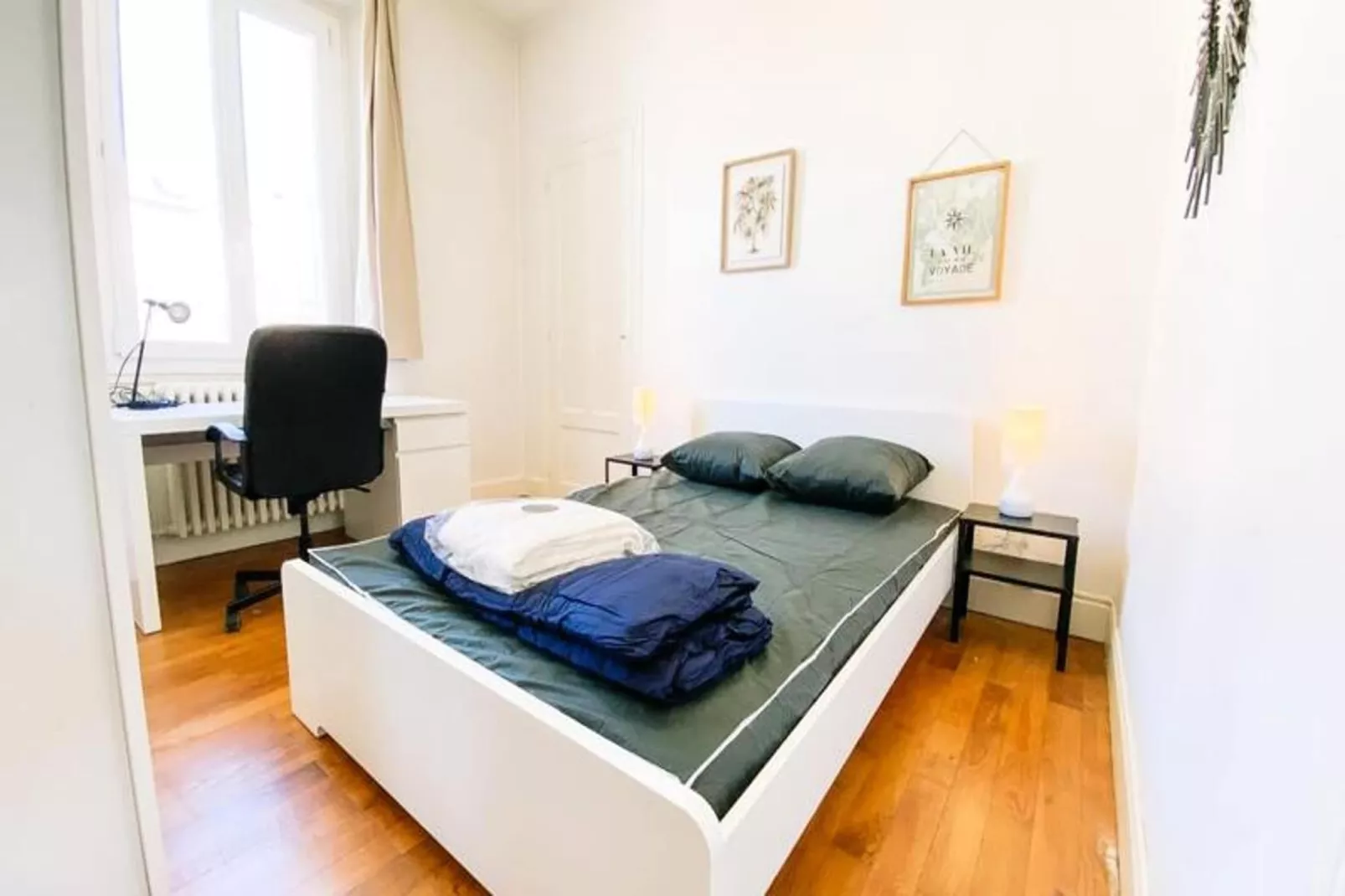 Le Berri'appart | T3 Tout &eacute;quip&eacute; | Tramway, Gare 🚡-Slaapkamer