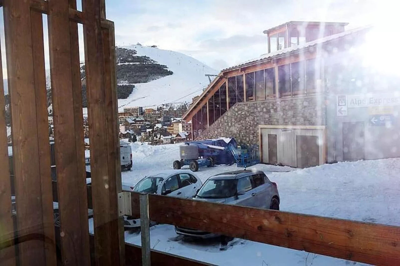 Résidence 4 Soleils-Uitzicht winter