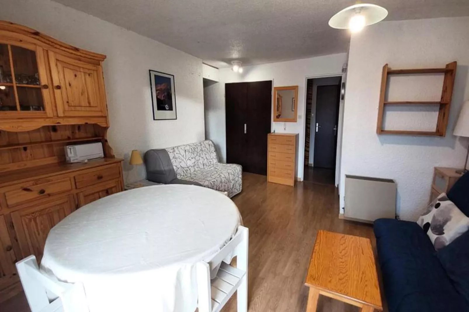 Résidence Vallee Blanche Belledonne-Woonkamer