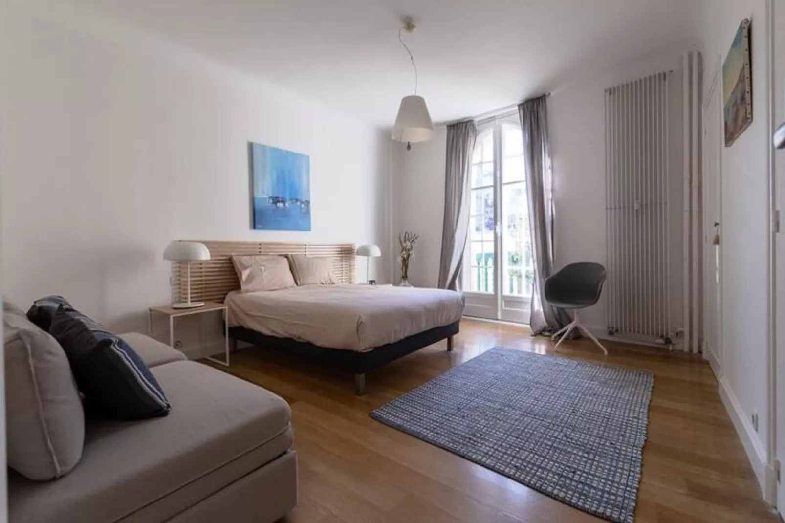 Appartement  Spacieux En Plein Centre-ville-Slaapkamer