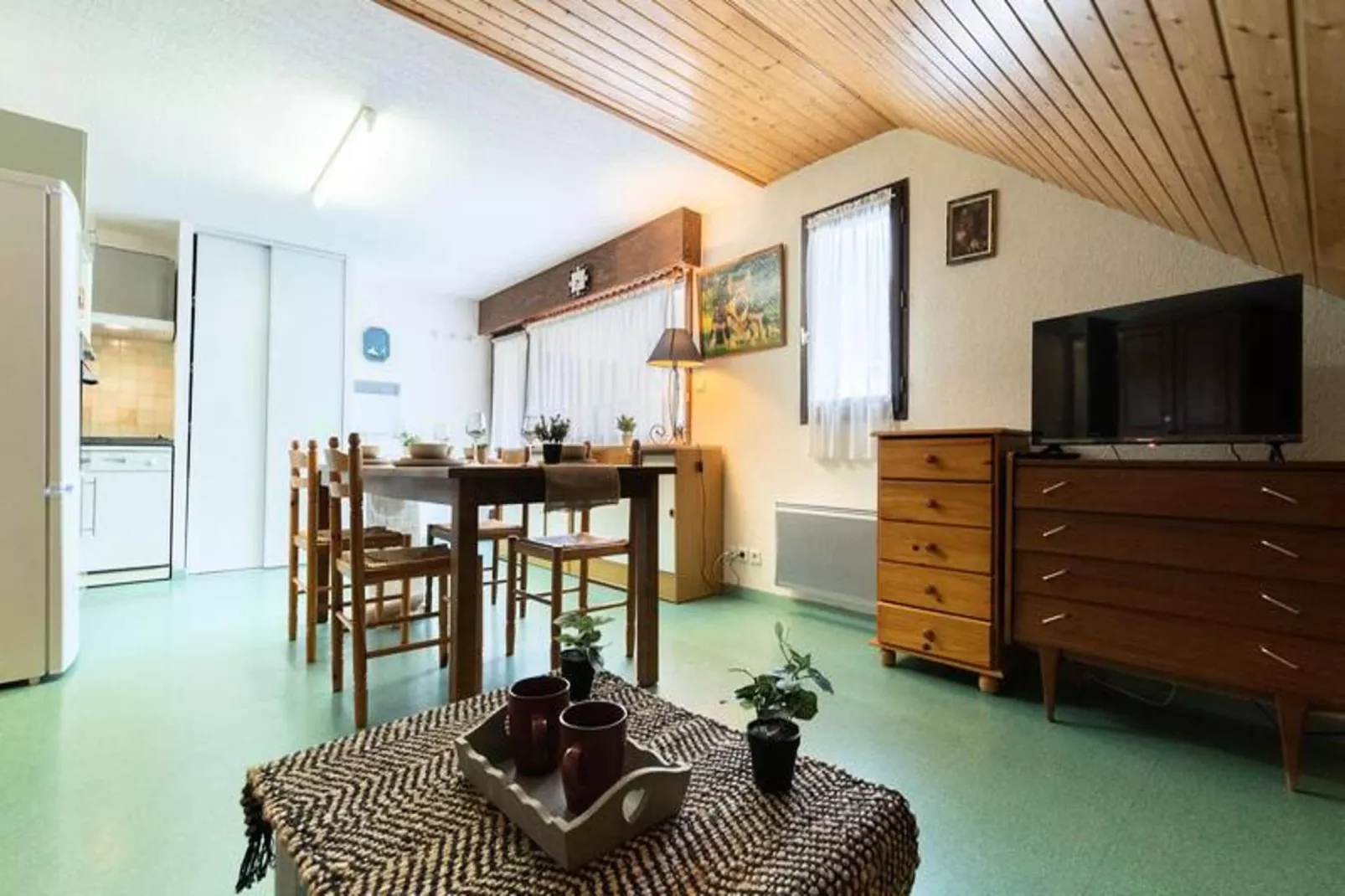 Résidence Portes Du Soleil A-Eetkamer